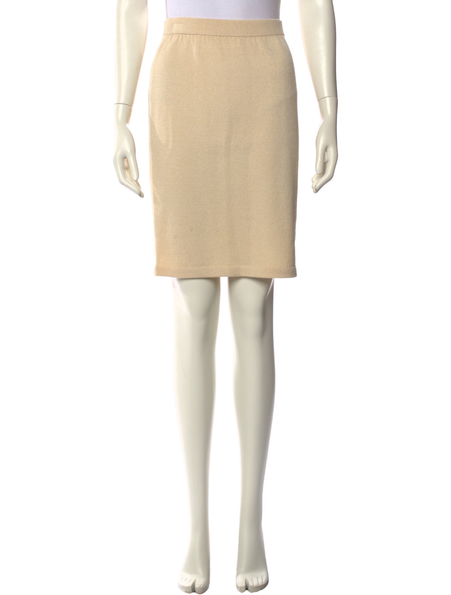 St. John Collection Wool Knee-Length Skirt