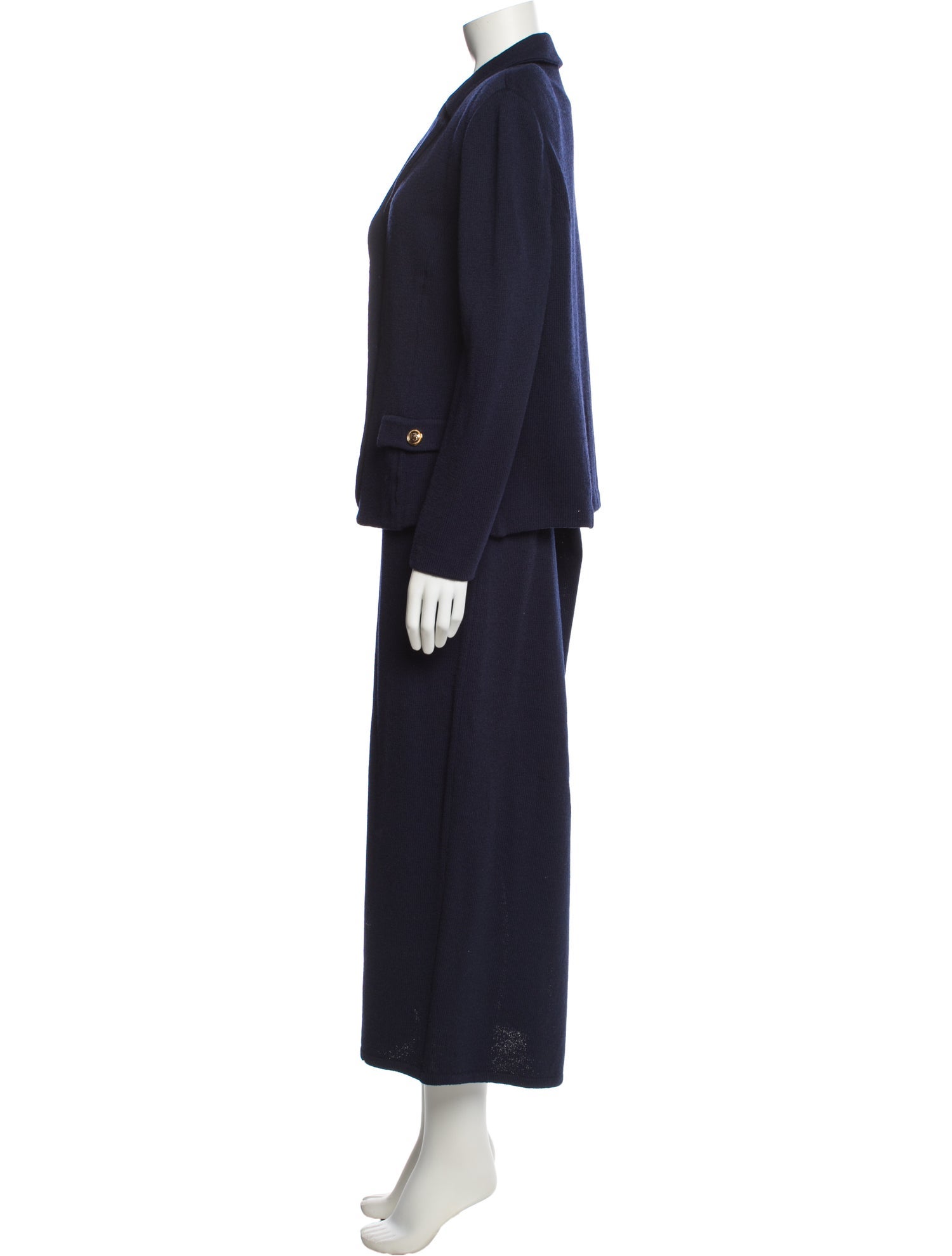 St. John Wool Skirt Suit