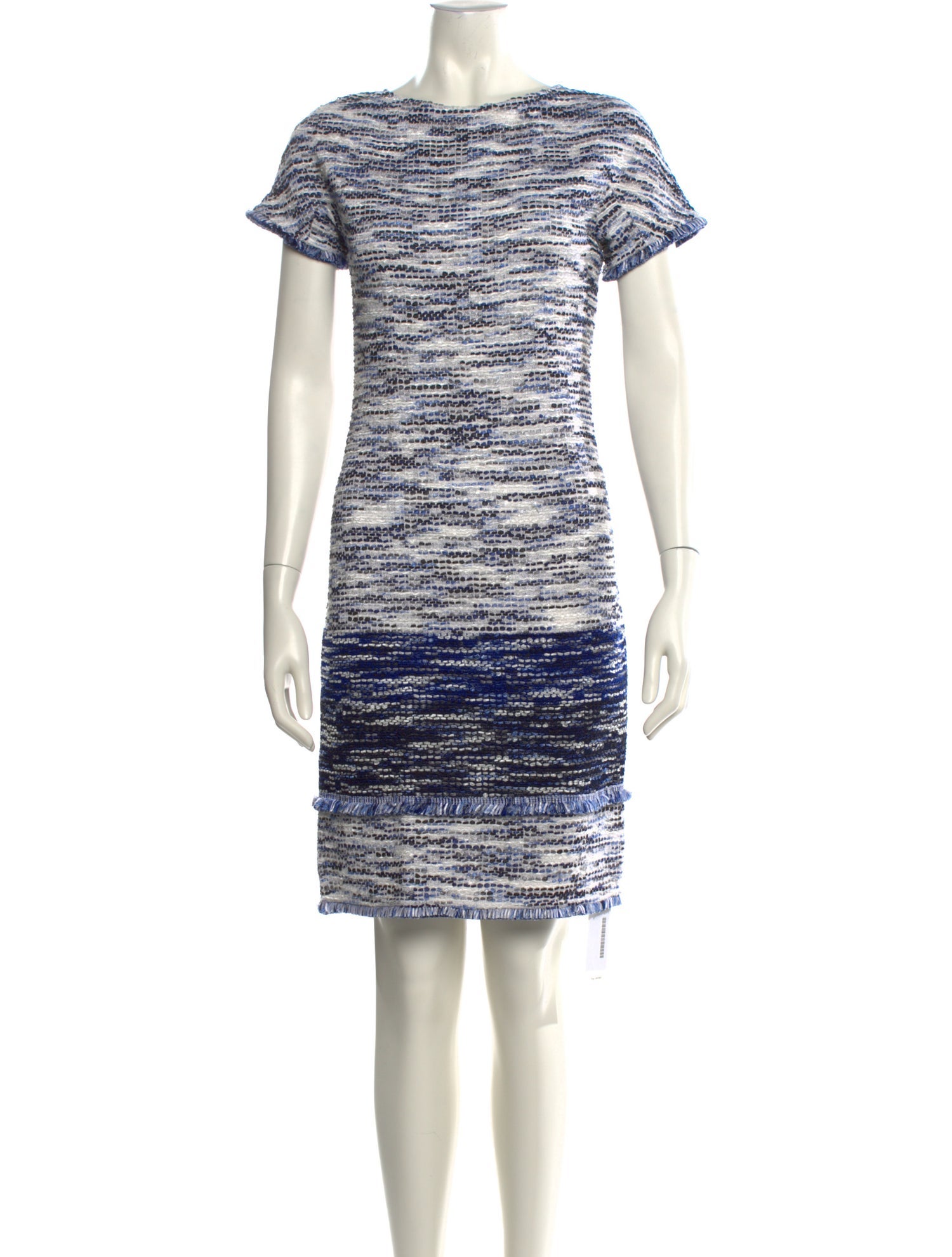 St. John Striped Mini Dress