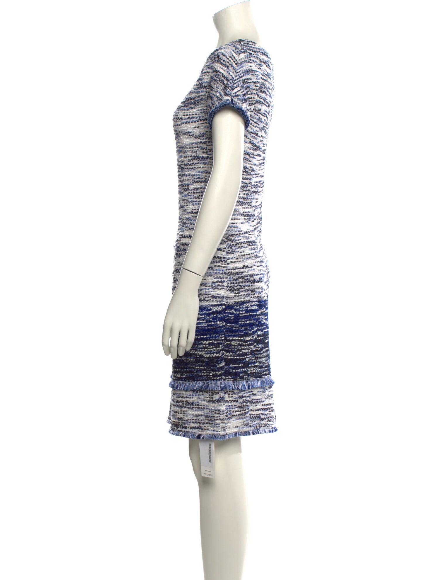 St. John Striped Mini Dress