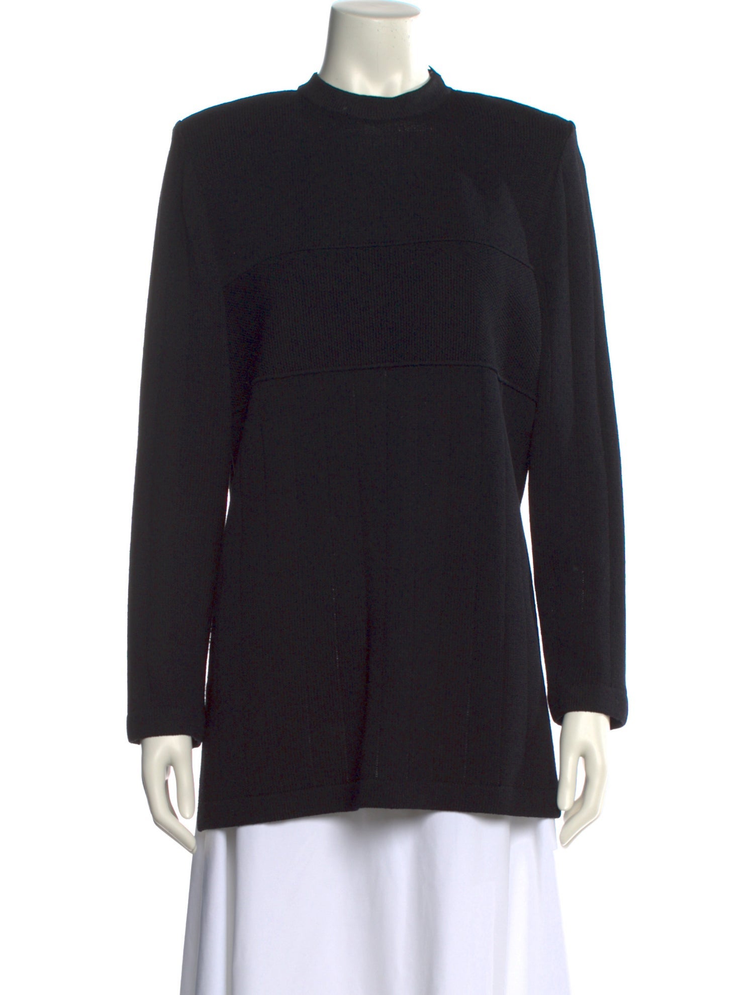 St. John Mock Neck Sweater