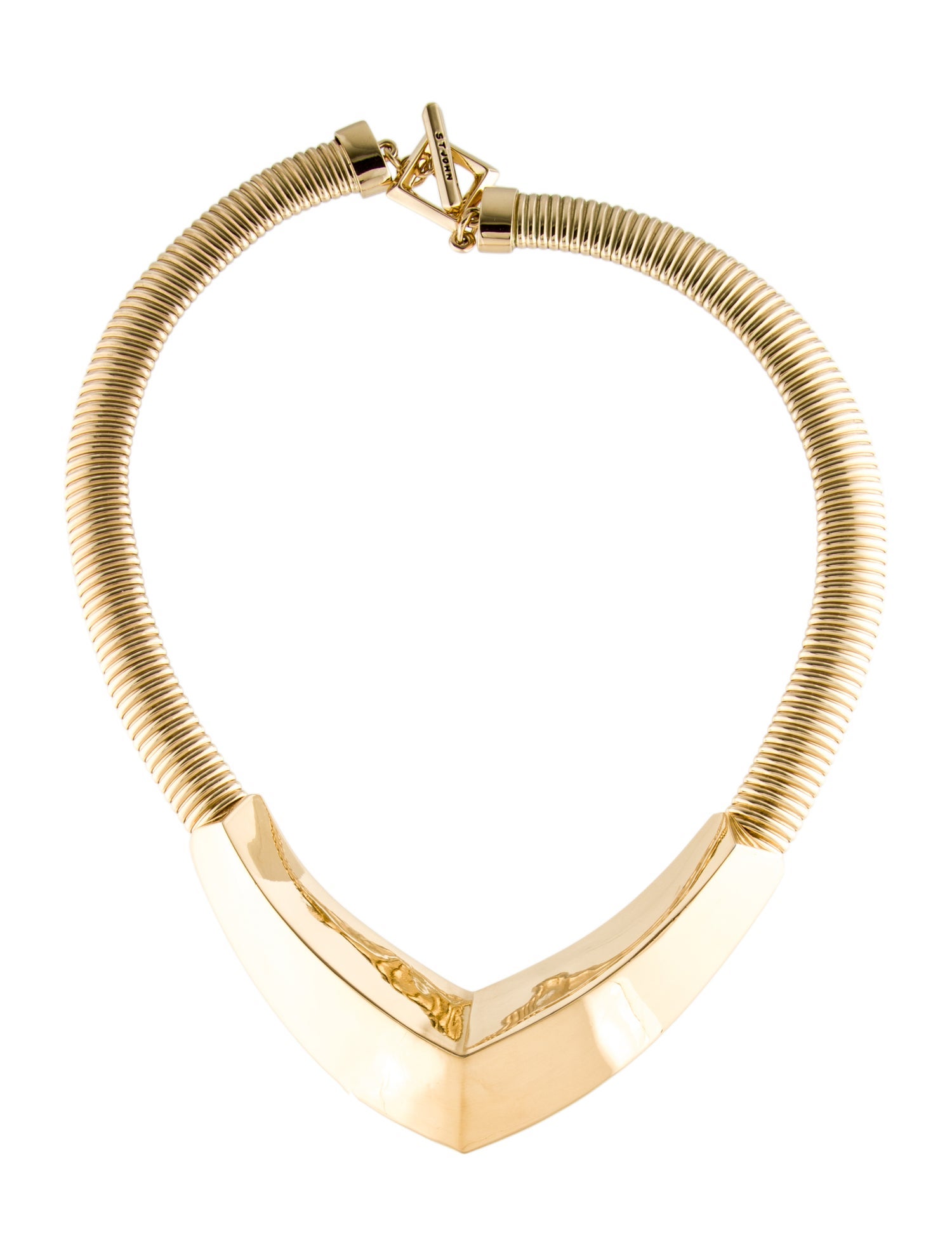 St. John V Shaped Collar Necklace
