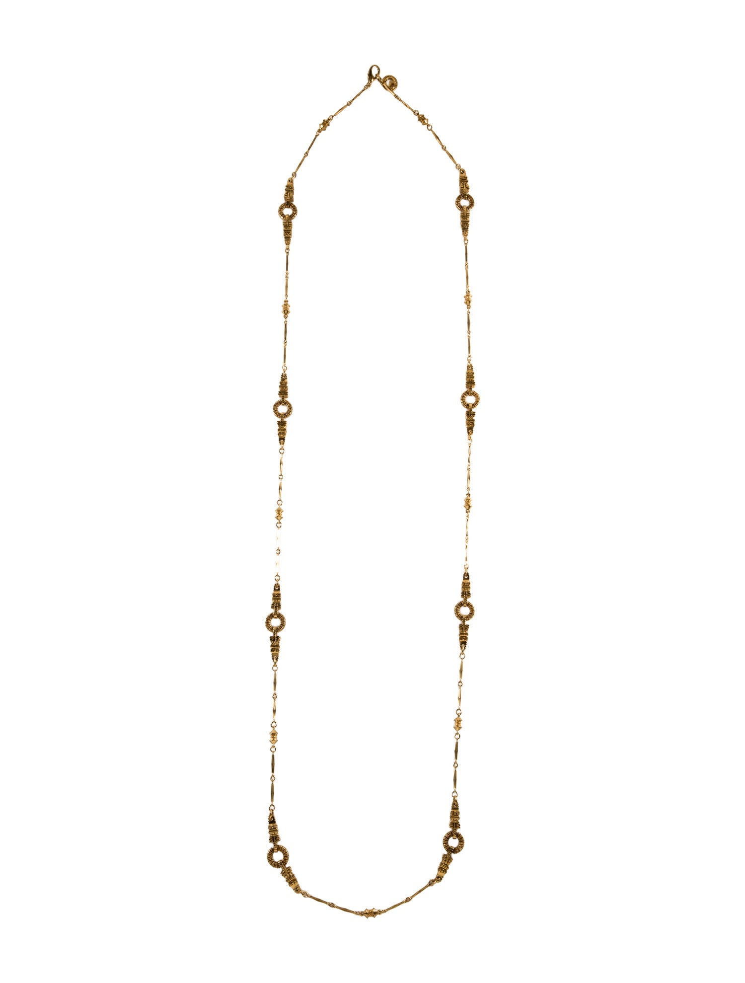 St. John Long Station Necklace