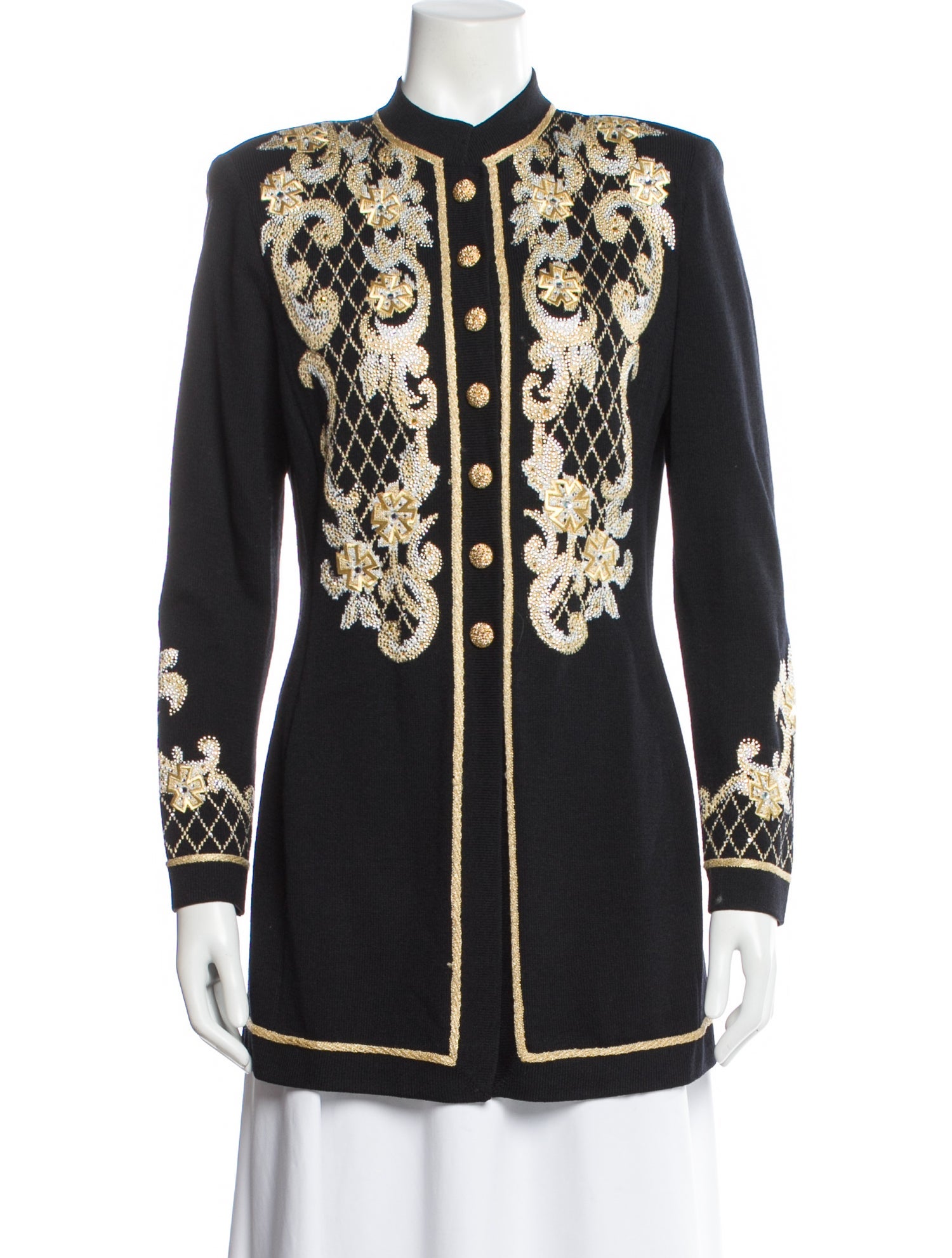 St. John Evening Printed Evening Jacket