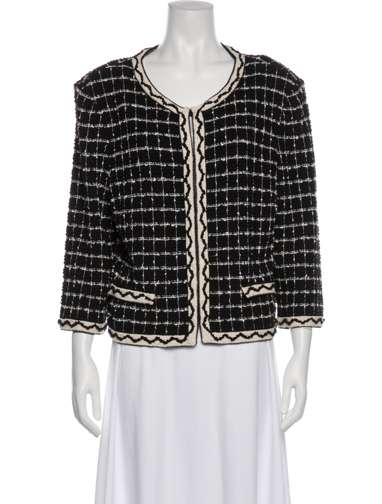 St. John Printed Evening Jacket