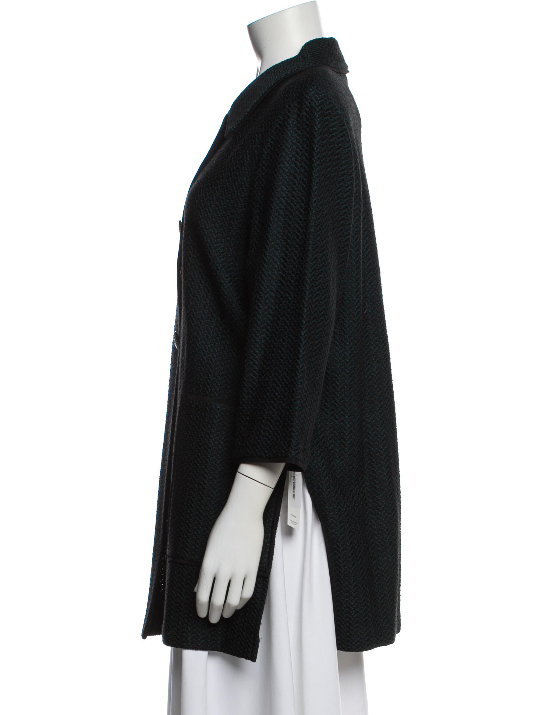 St. John Houndstooth Print Jacket