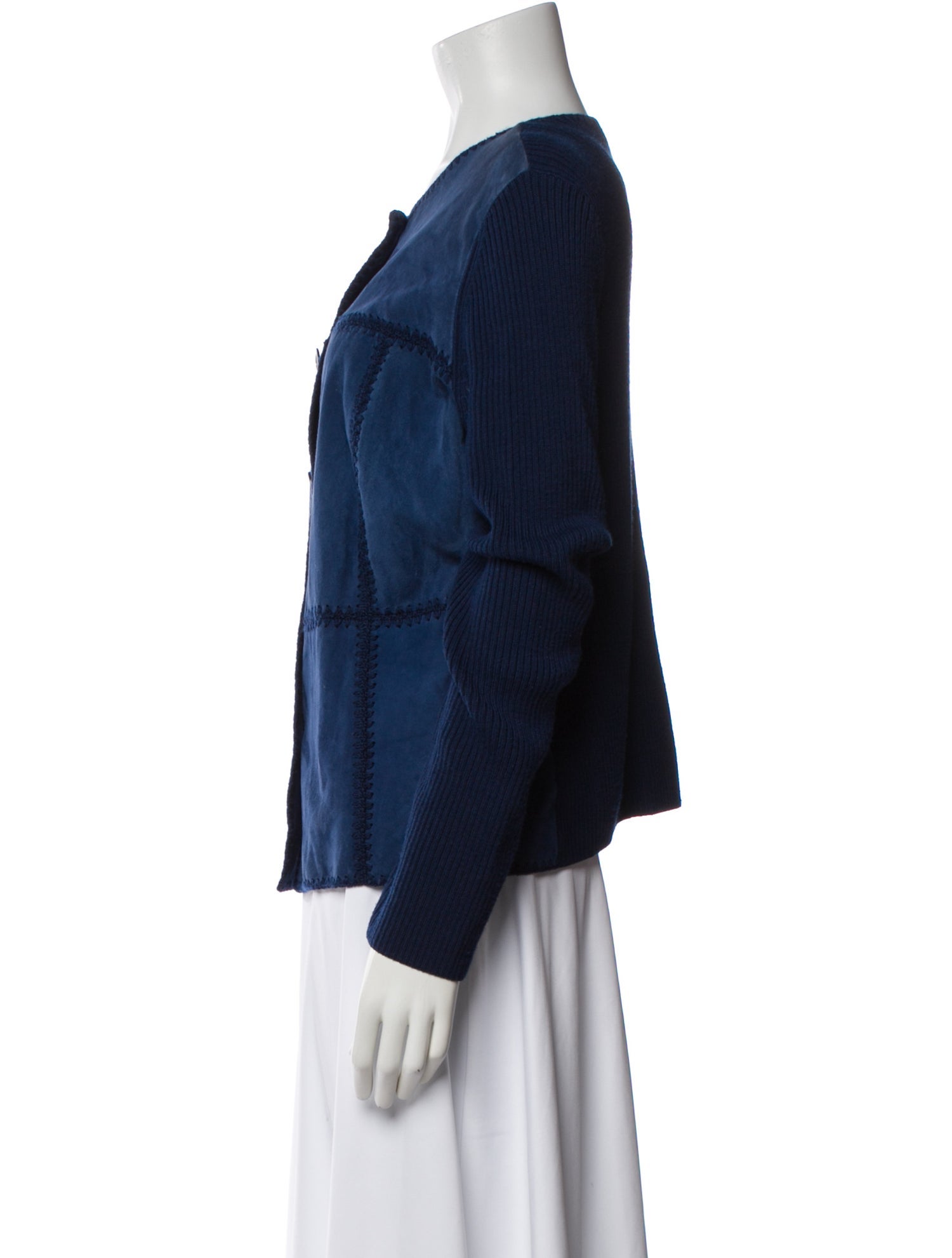 St. John Wool Denim Jacket