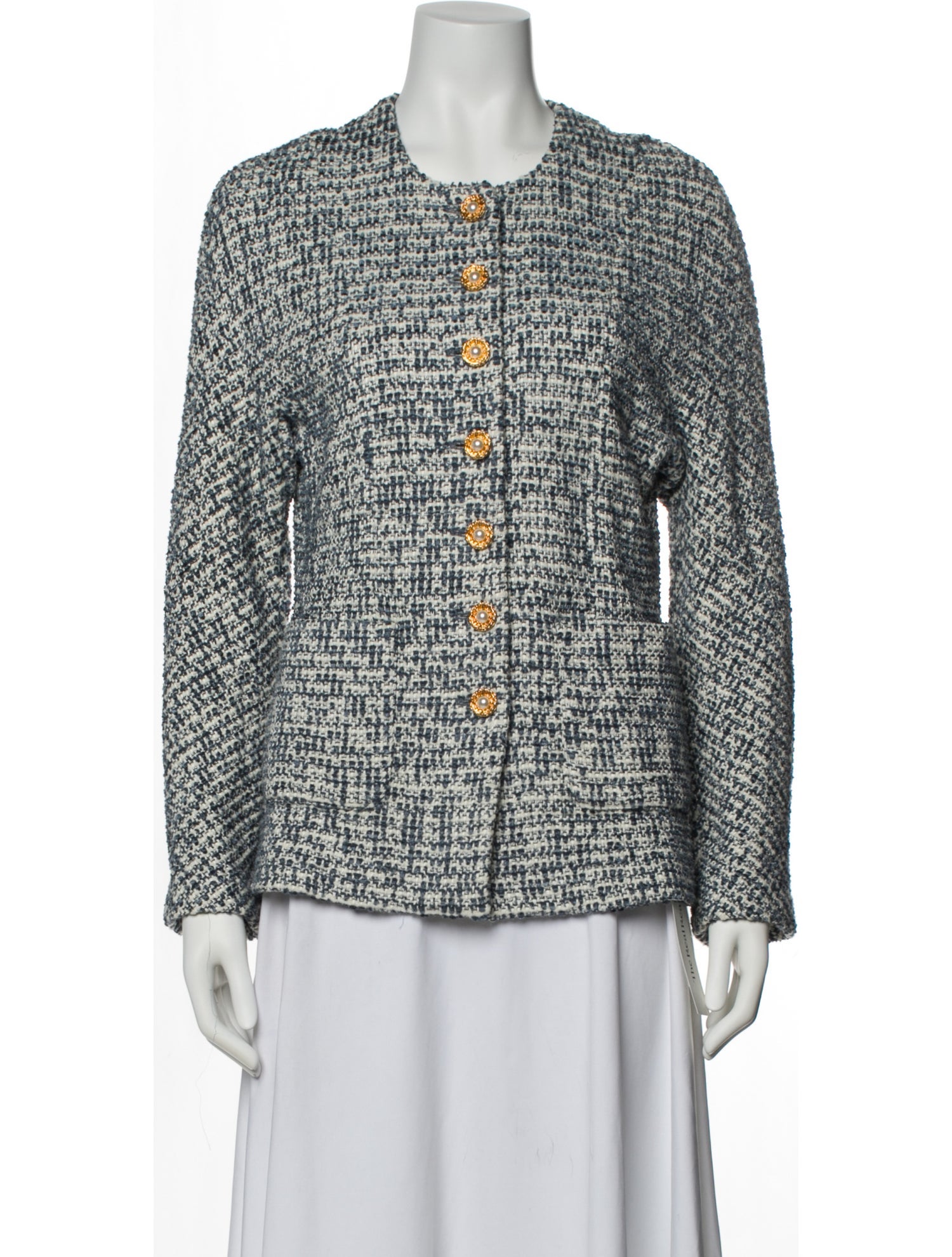 St. John Printed Evening Jacket