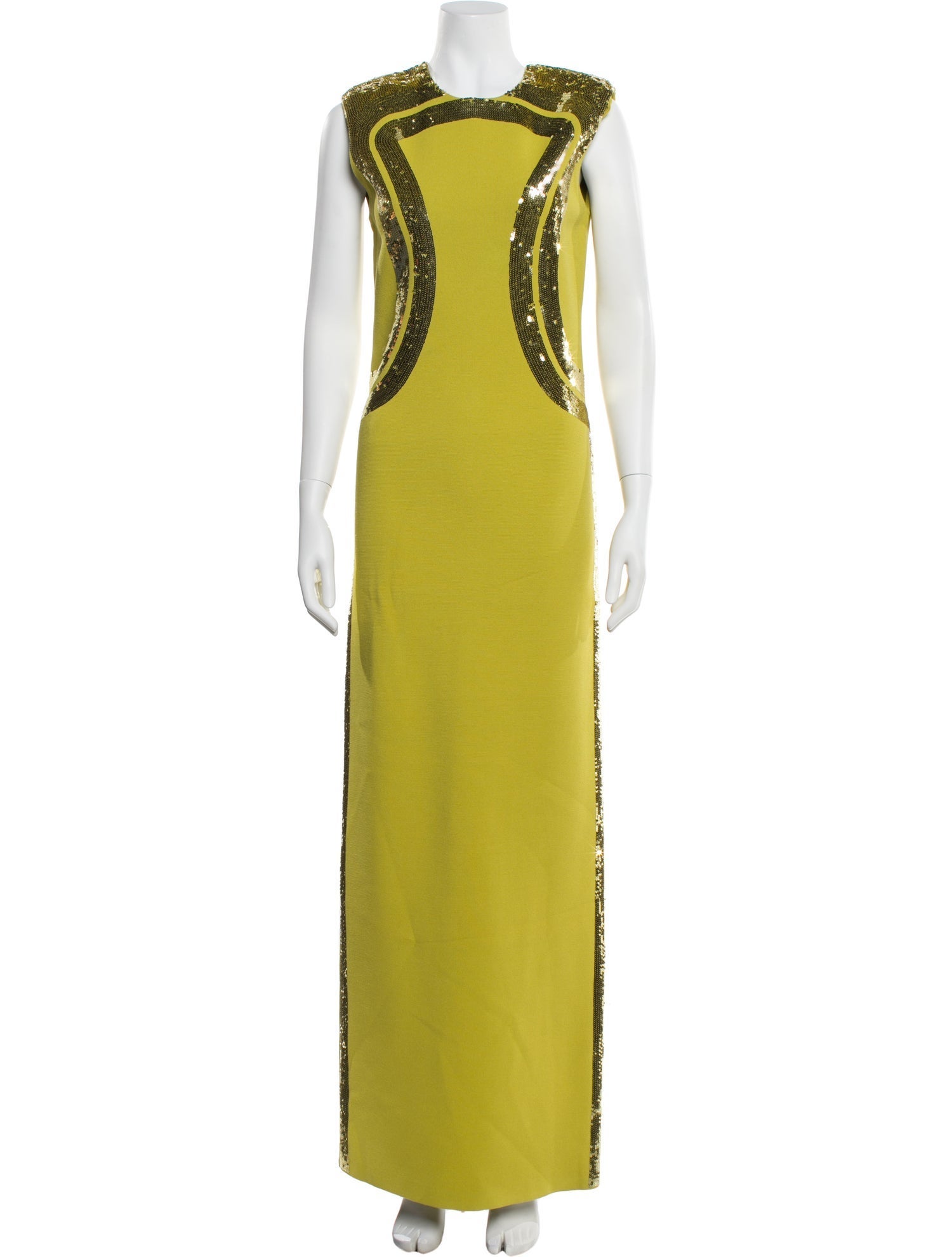 St. John Crew Neck Long Dress w/ Tags