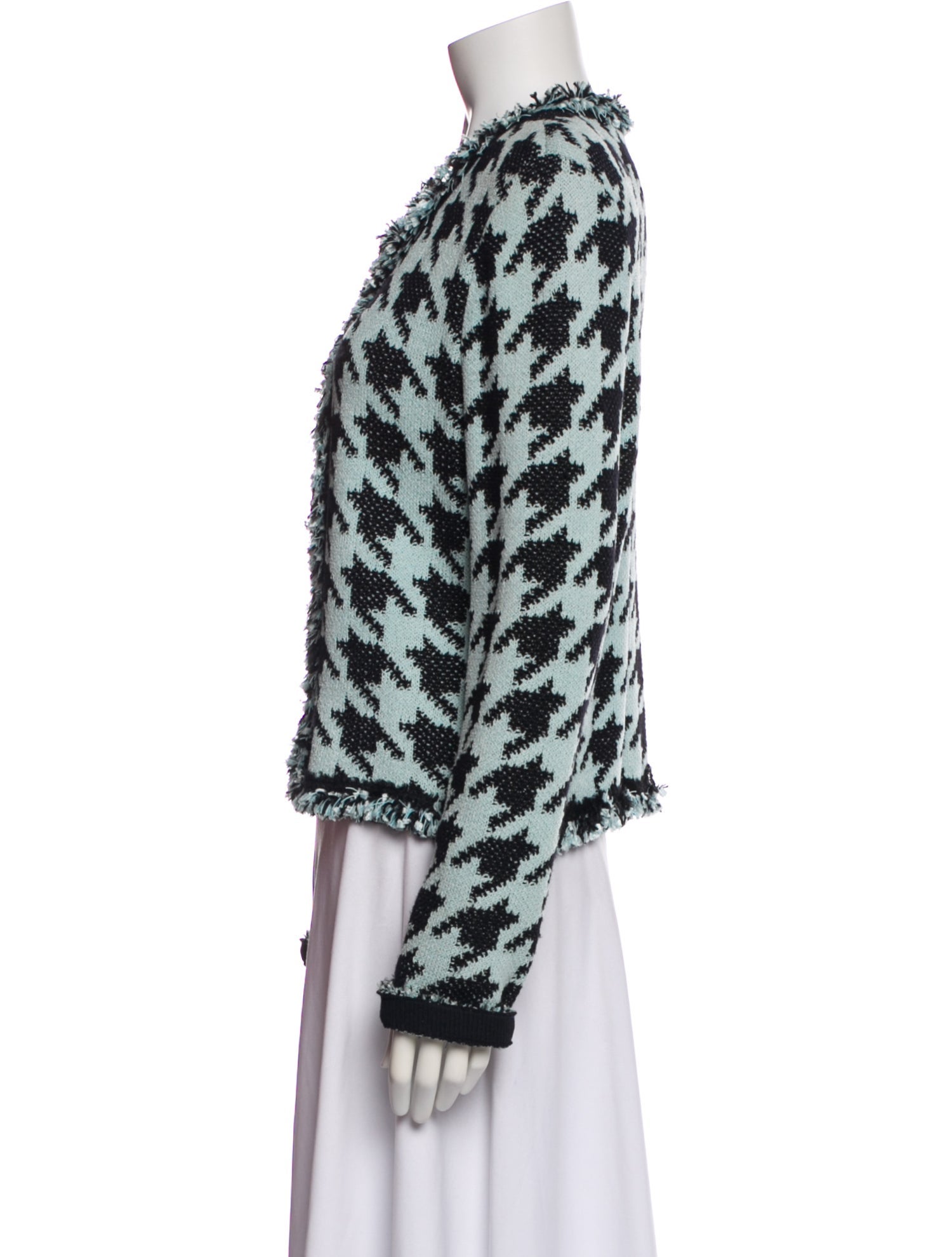 St. John Tweed Pattern Evening Jacket