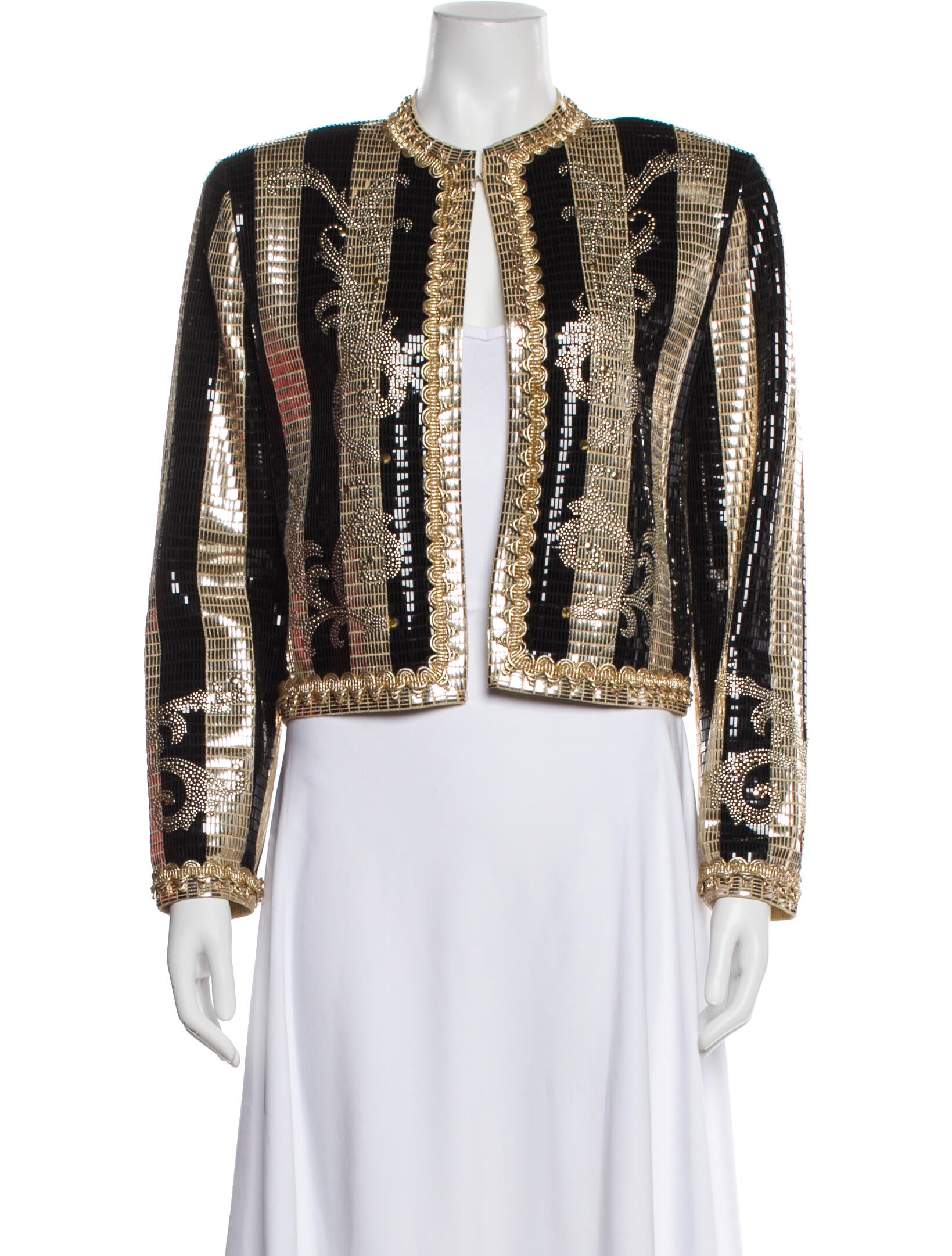 St. John Printed Evening Jacket