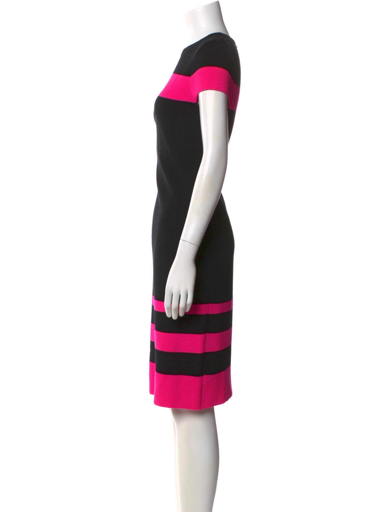 St. John Wool Knee-Length Dress