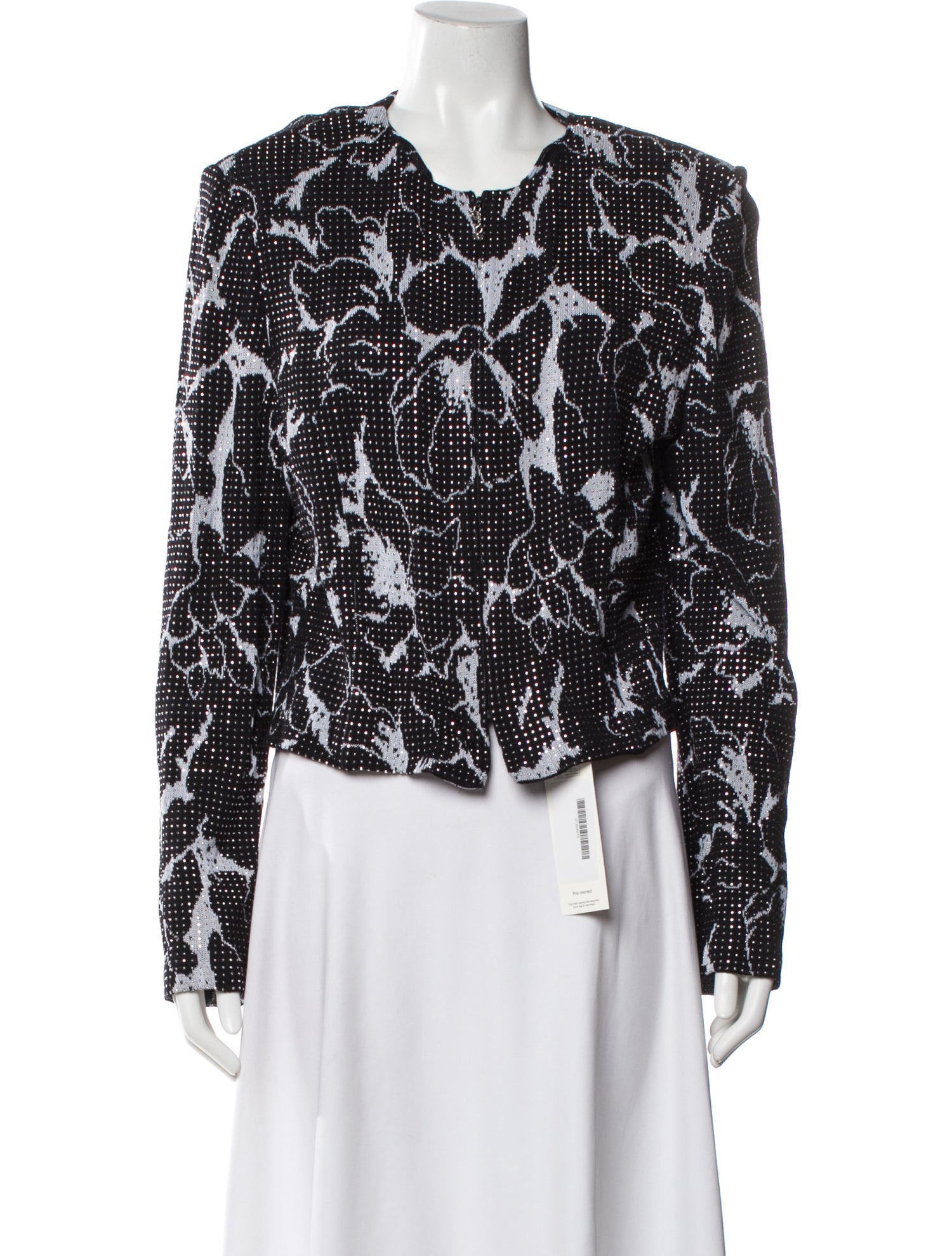 St. John Evening Printed Evening Jacket