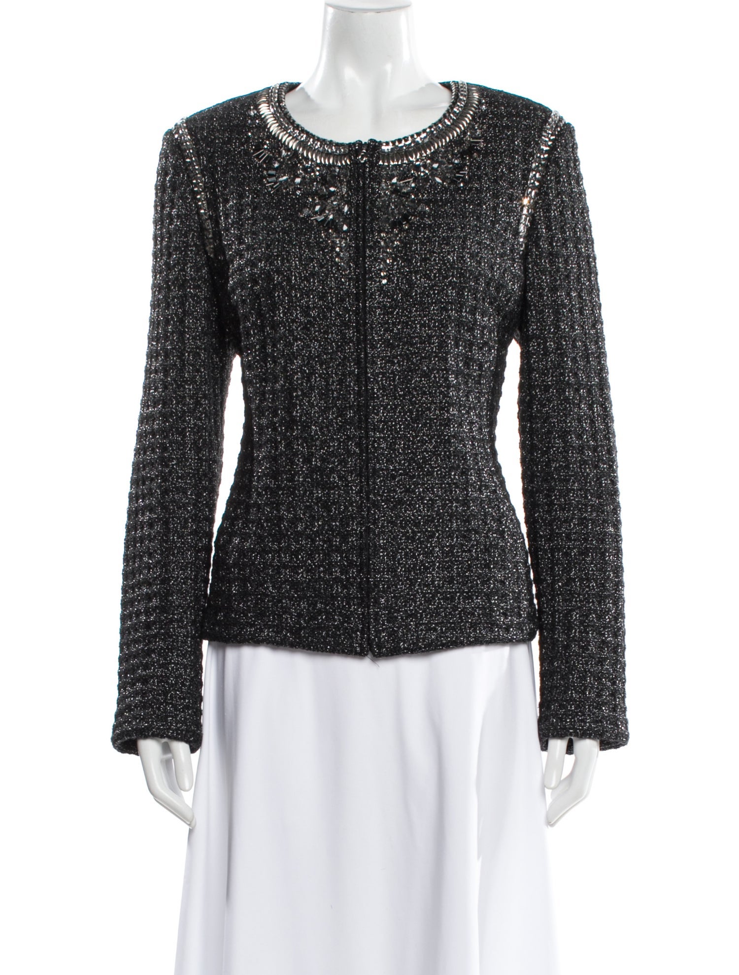 St. John Printed Evening Jacket