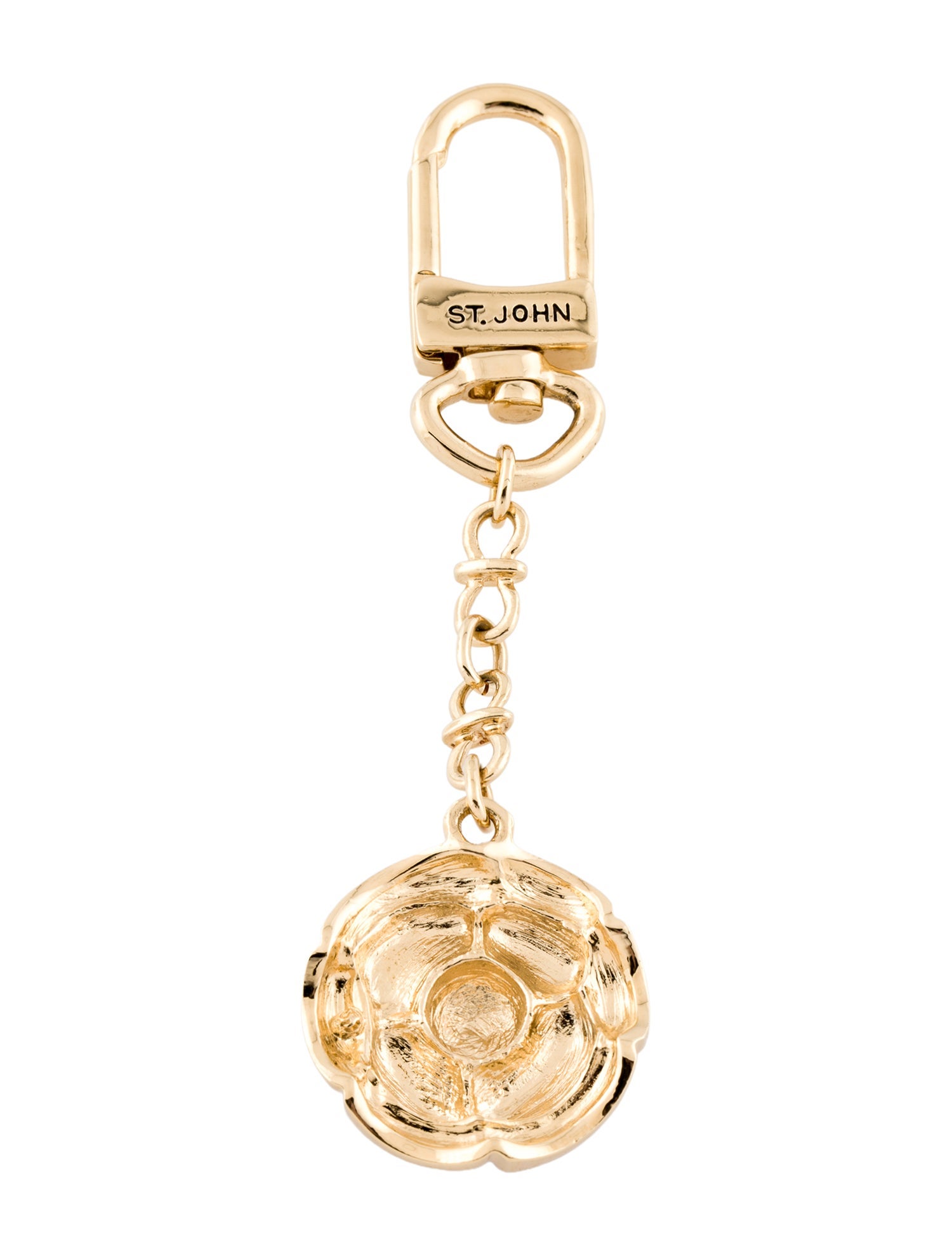 St. John Enamel Keychain