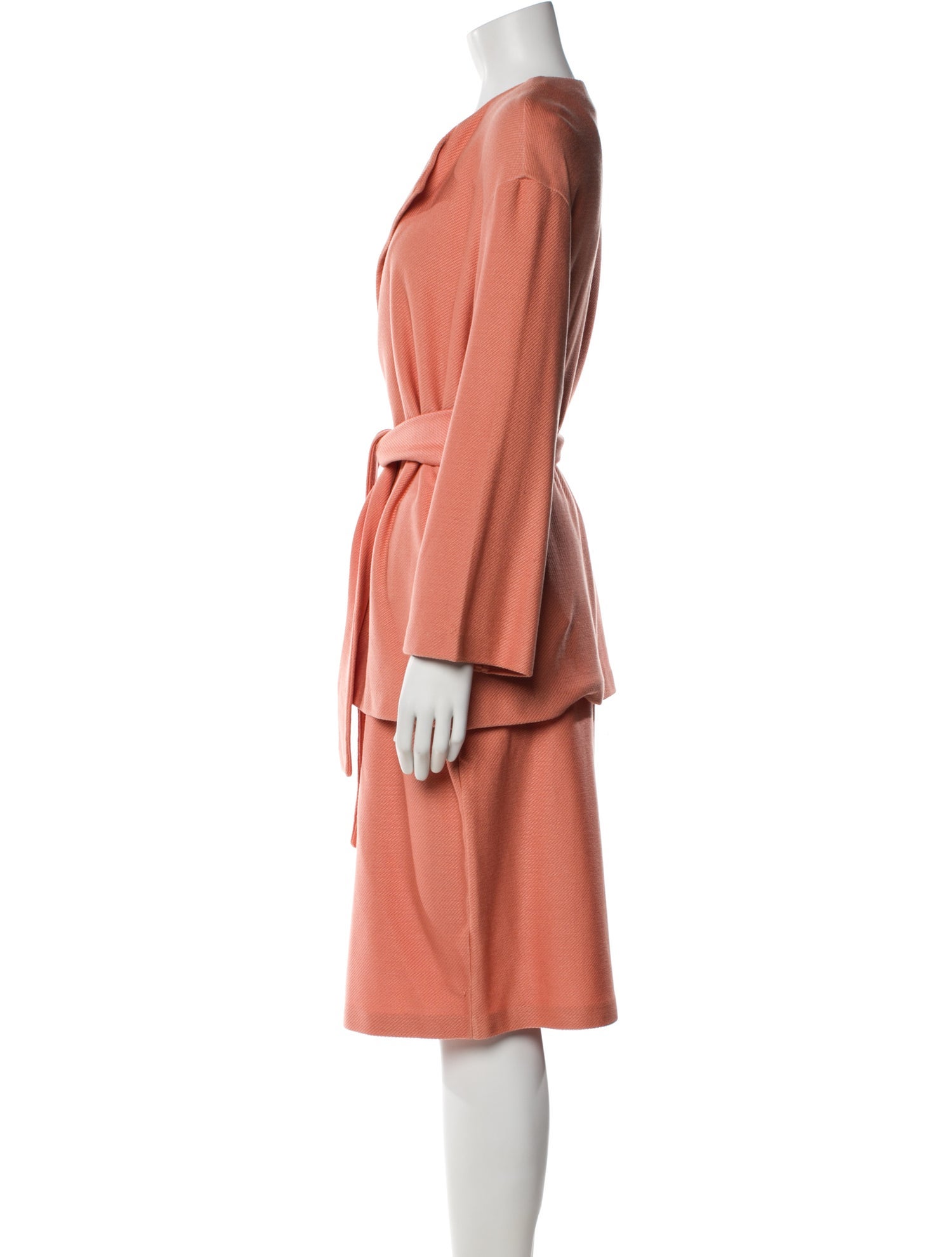 St. John Wool Skirt Set