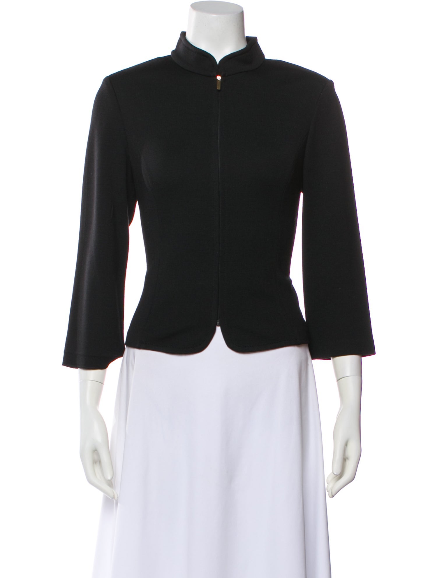 St. John Caviar Wool Evening Jacket