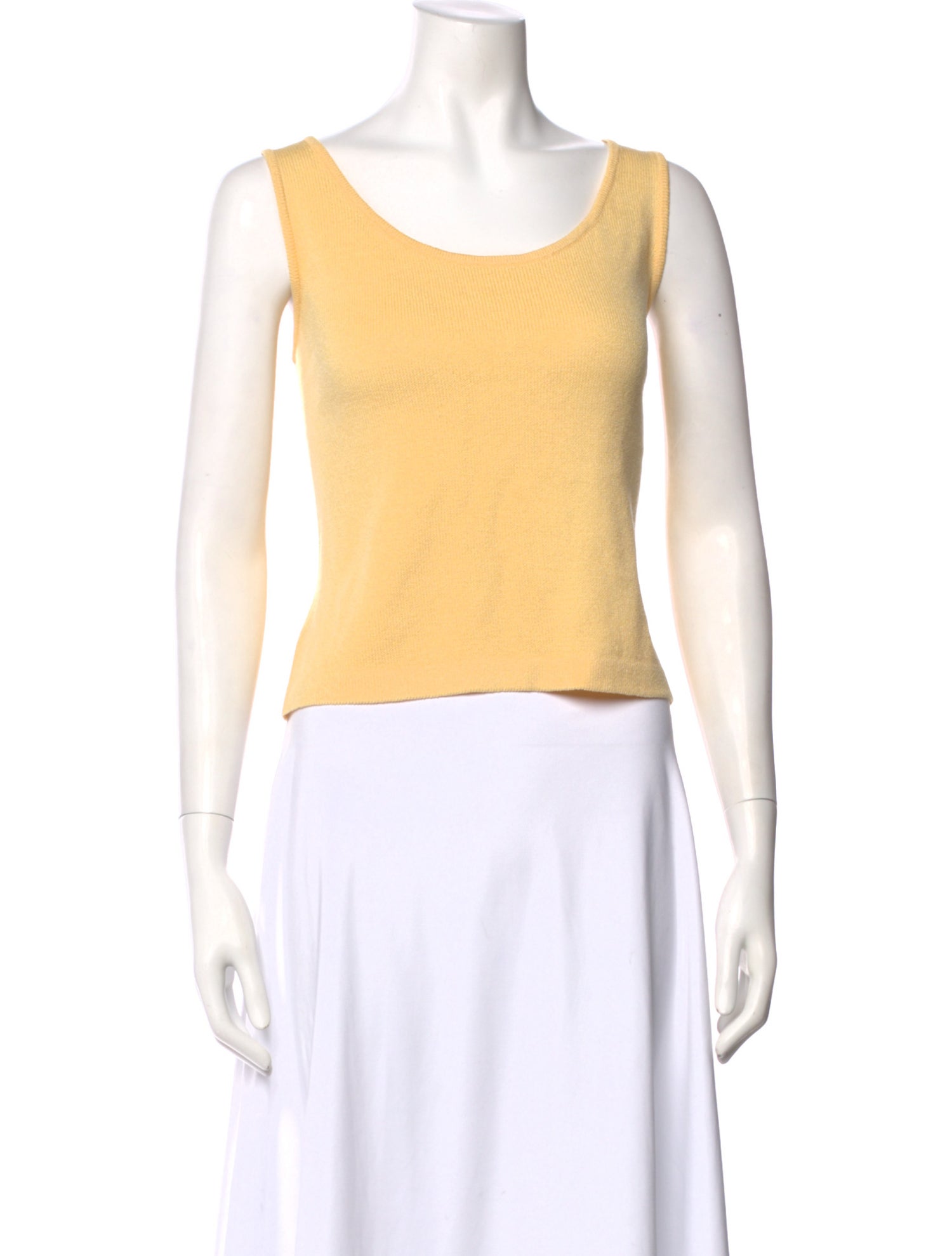 St. John Scoop Neck Sweater