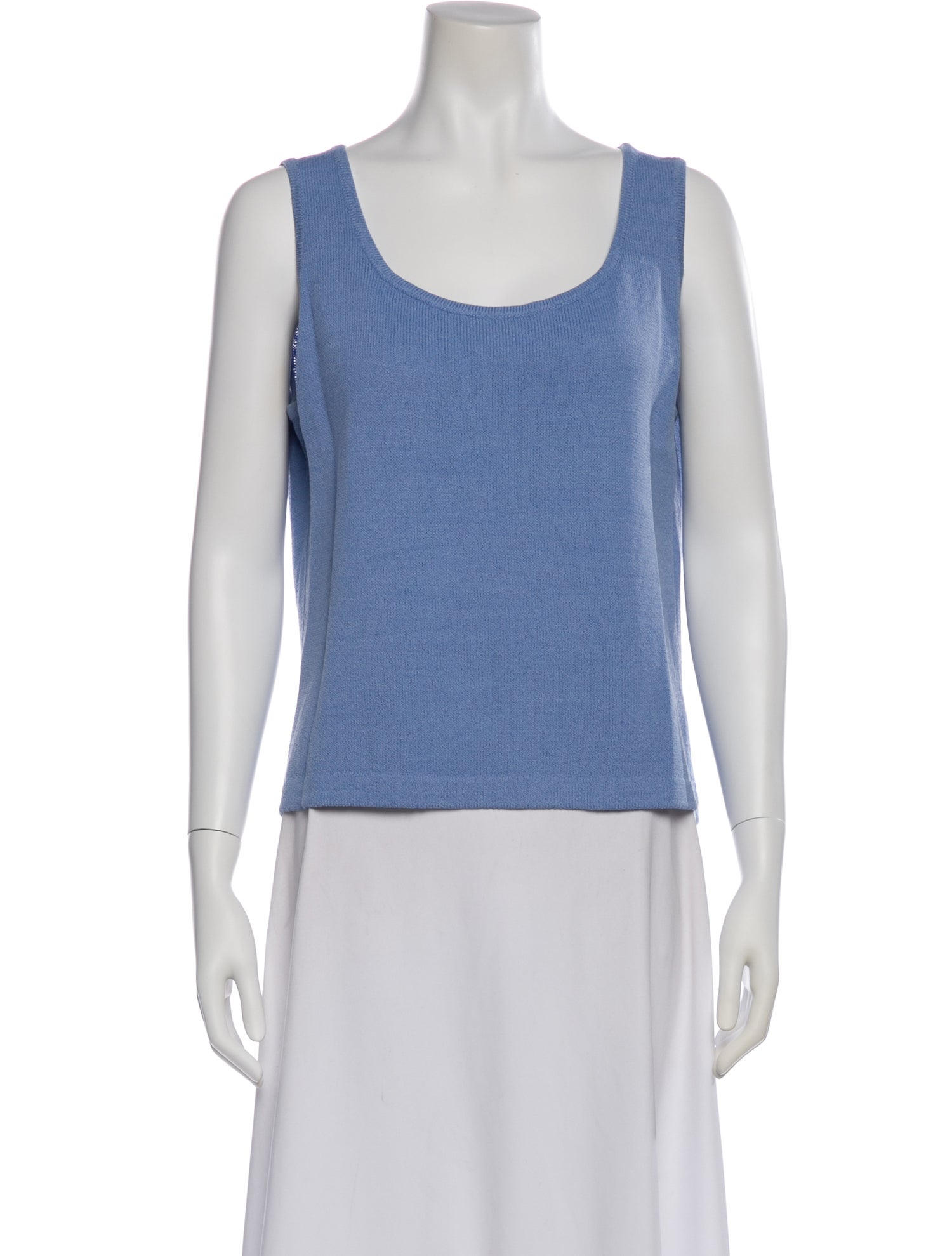 St. John Scoop Neck Sweater