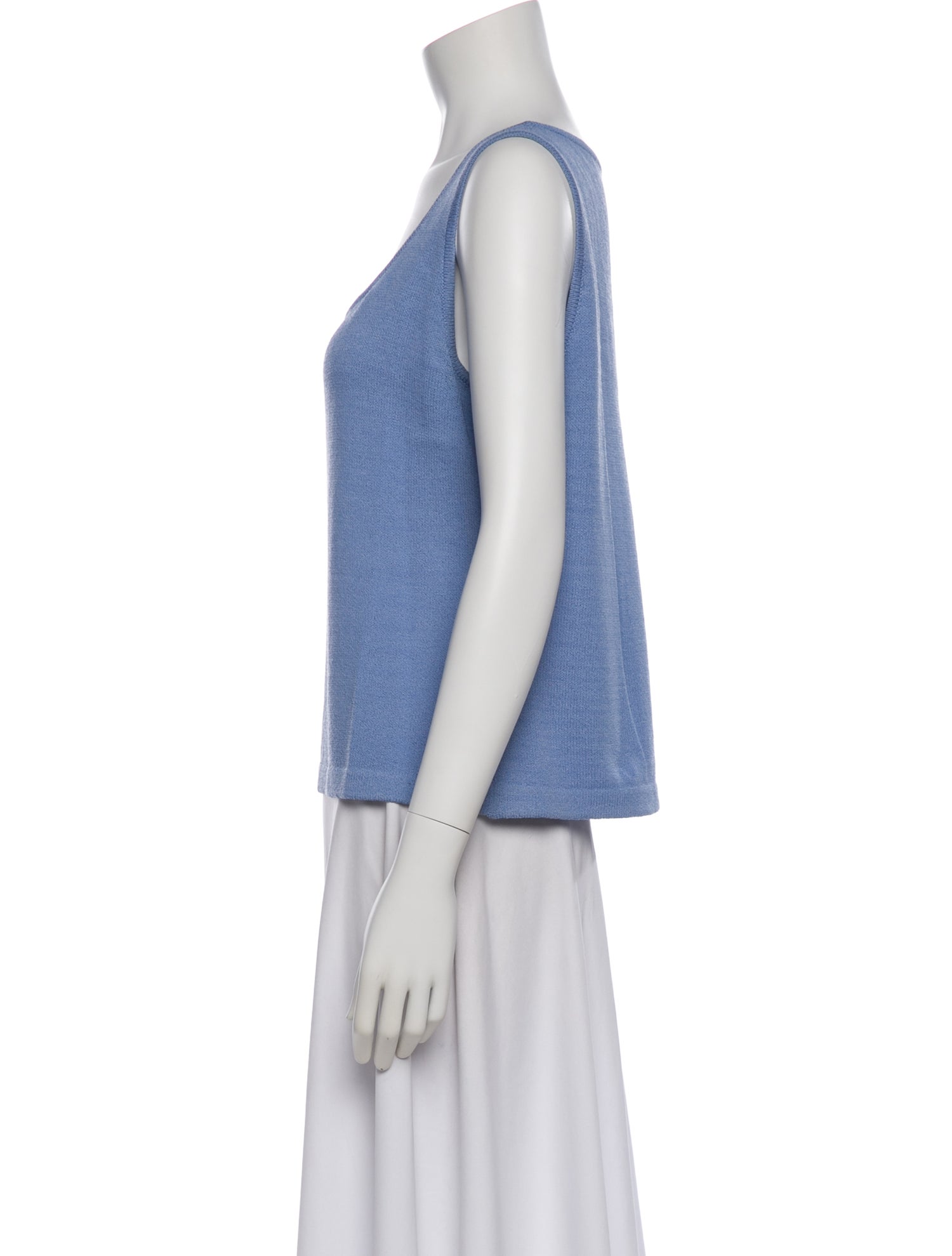 St. John Scoop Neck Sweater