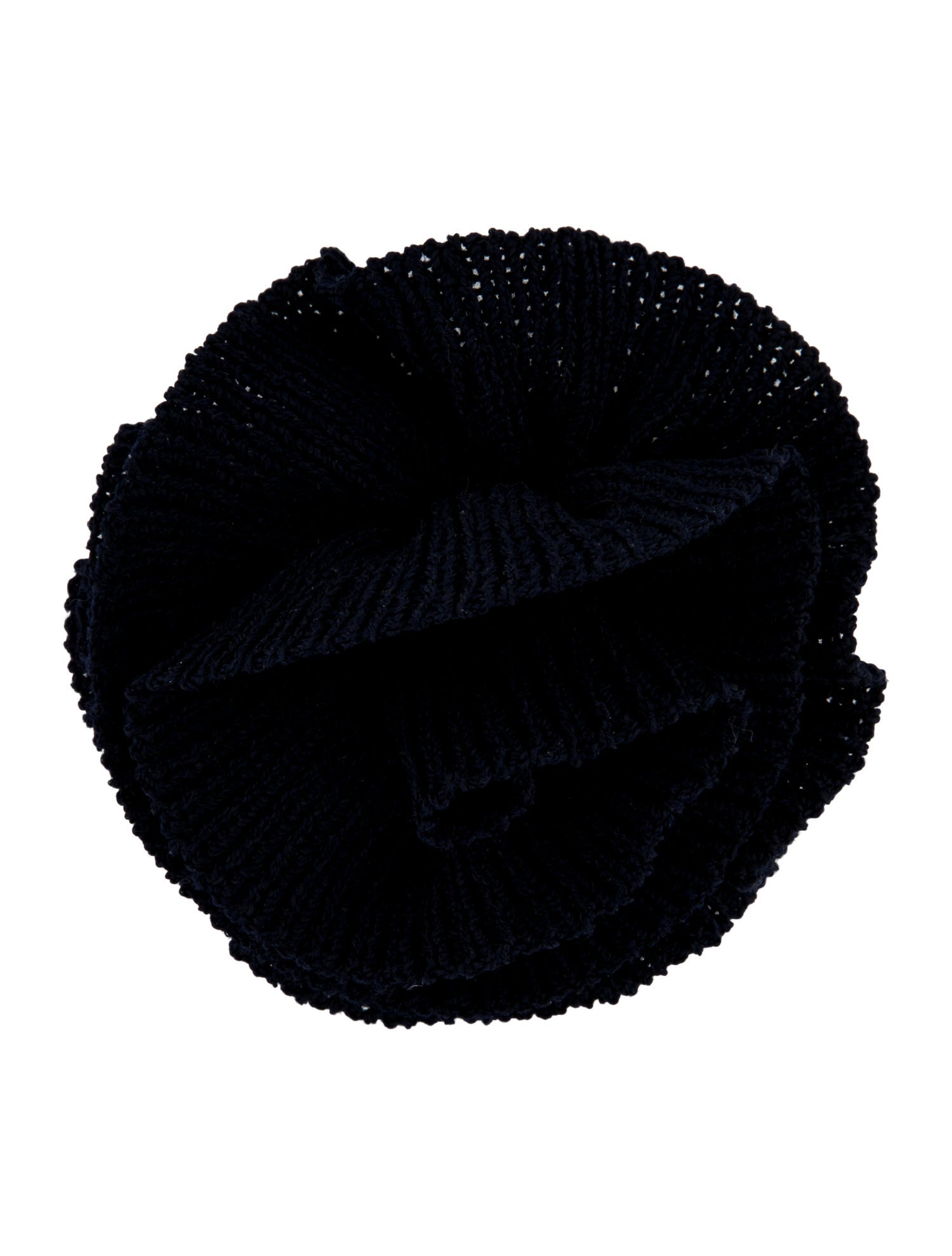 St. John Fabric Santana Knit Swirl Flower Pin Brooch