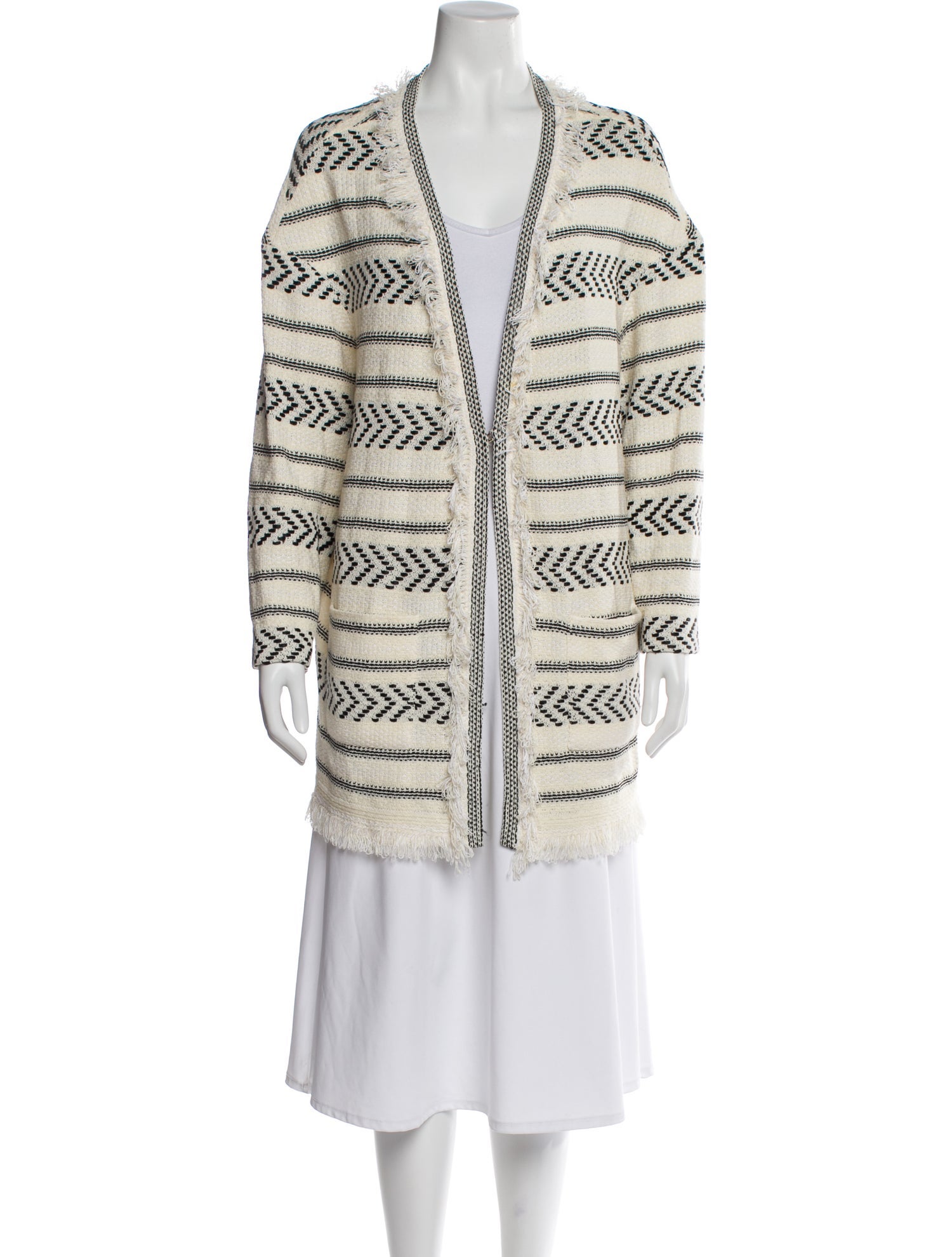 St. John Wool Striped Evening Jacket
