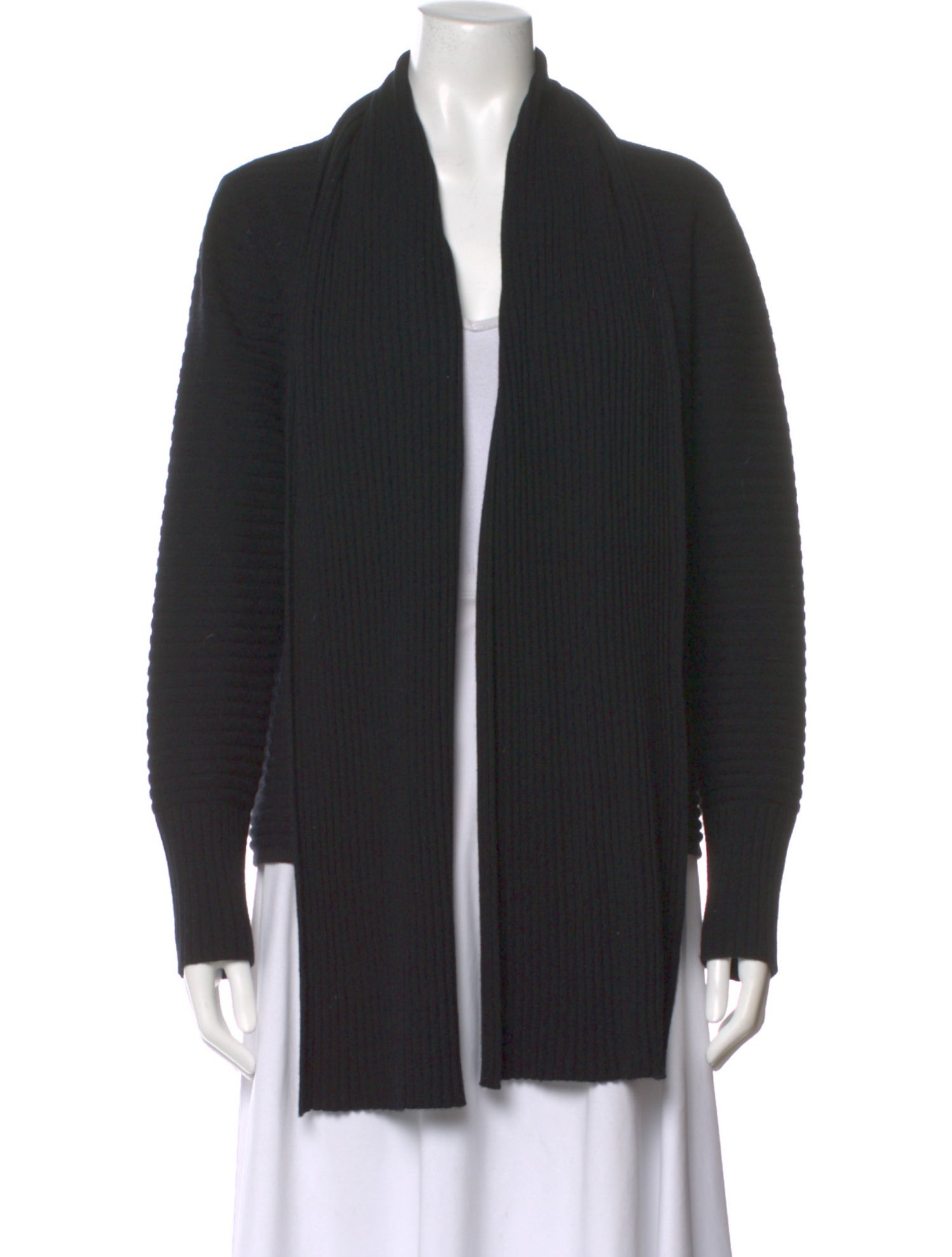 St. John Cashmere Open Front Sweater