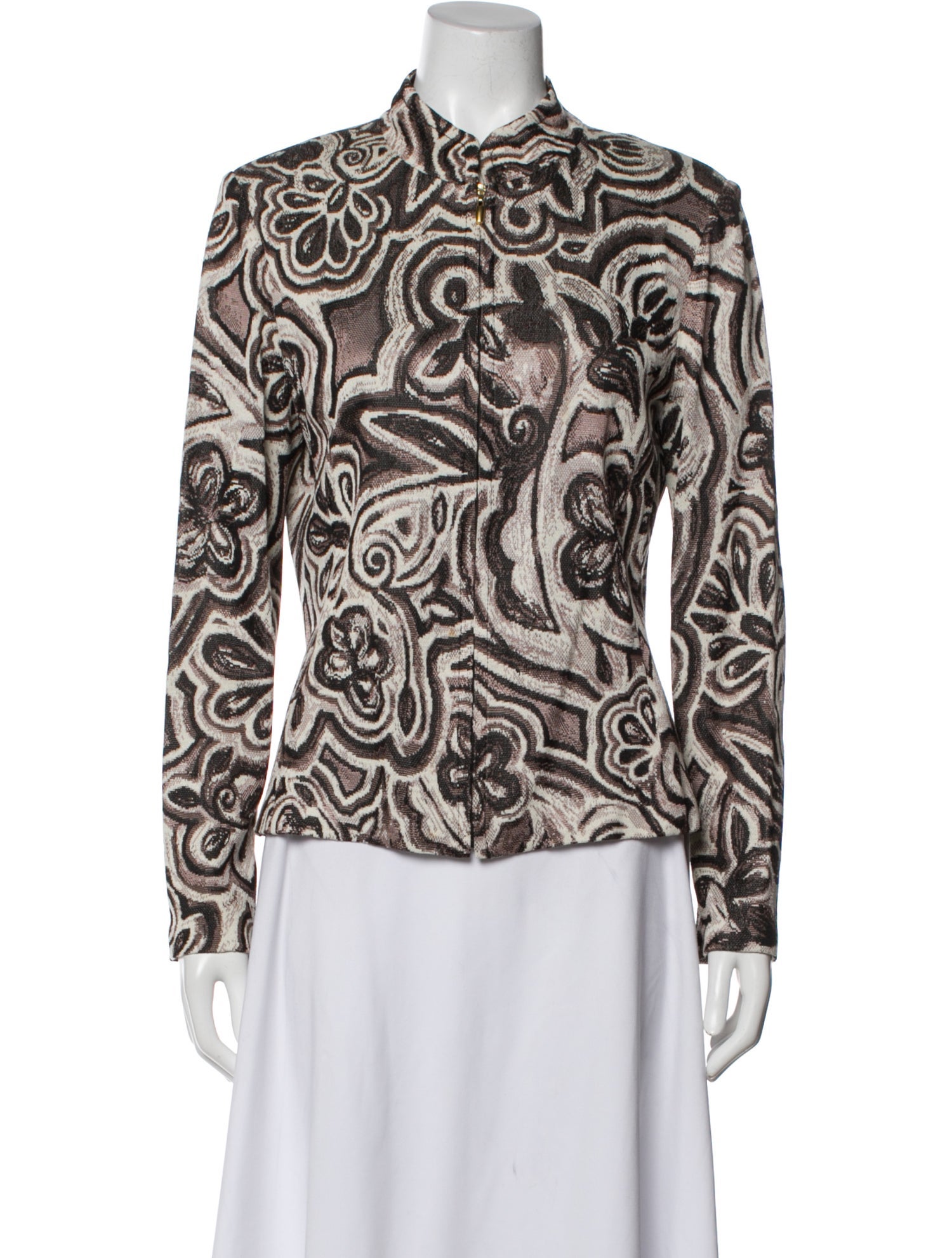 St. John Printed Evening Jacket