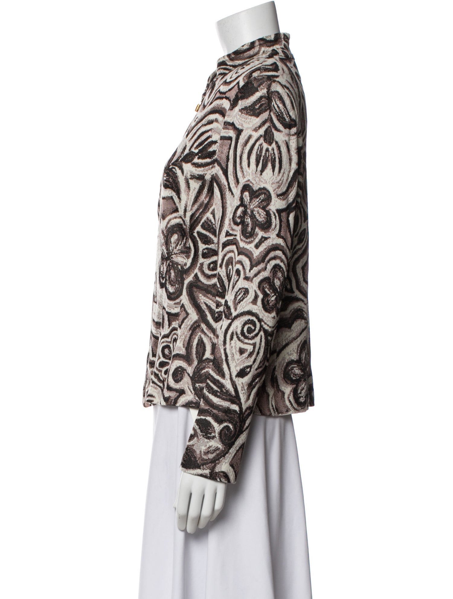 St. John Printed Evening Jacket
