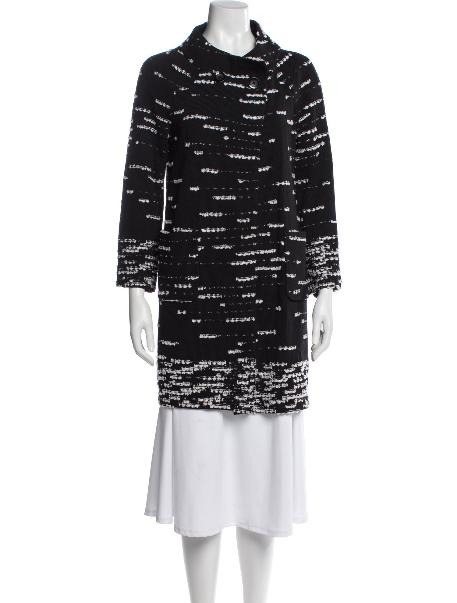 St. John Nylon Printed Coat