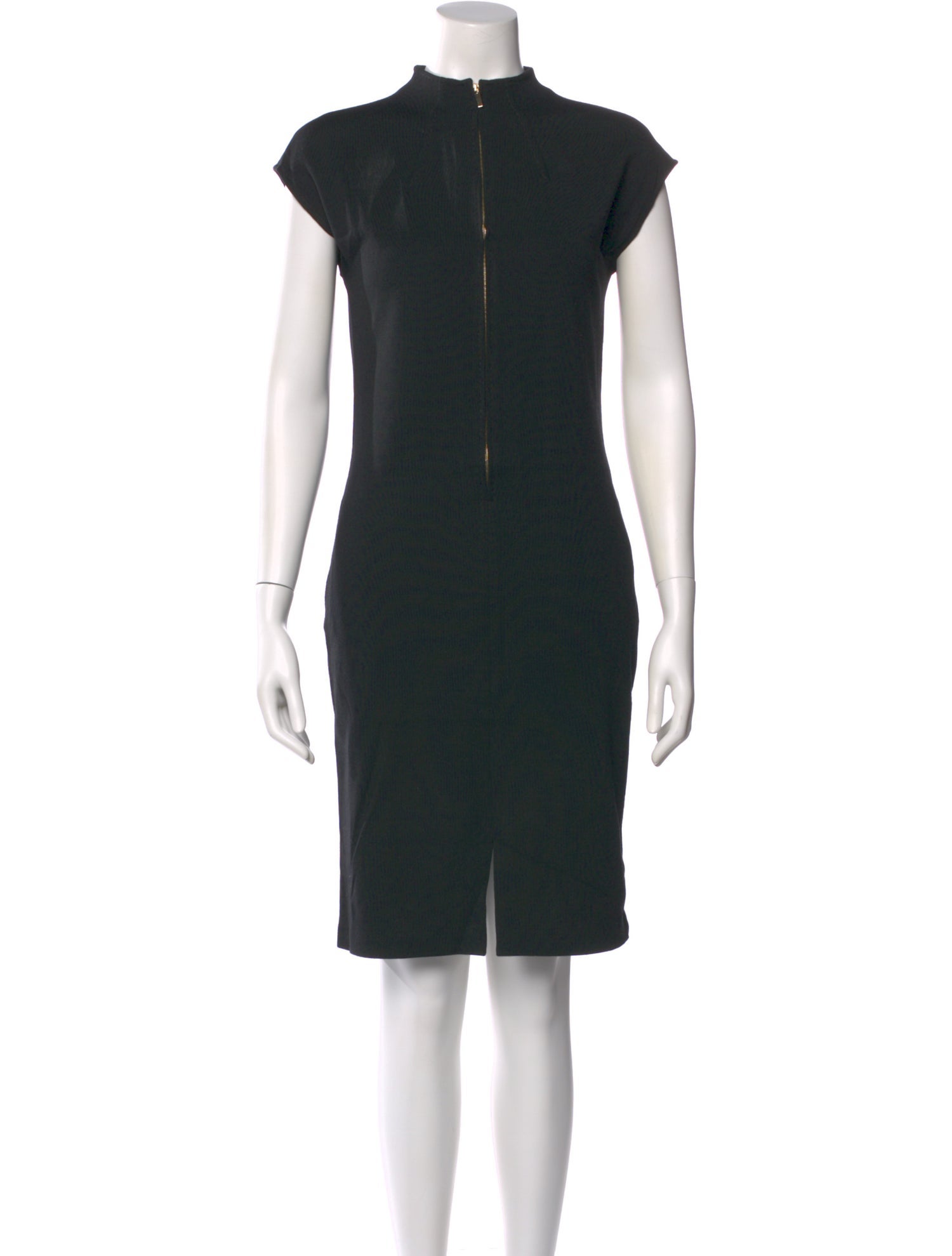 St. John Wool Knee-Length Dress
