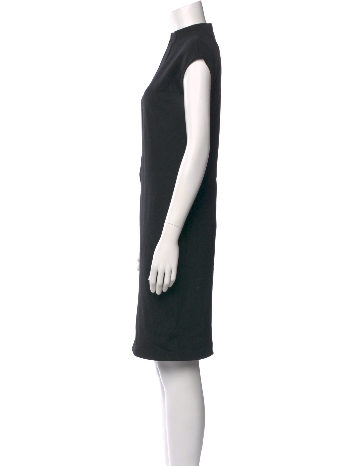 St. John Wool Knee-Length Dress