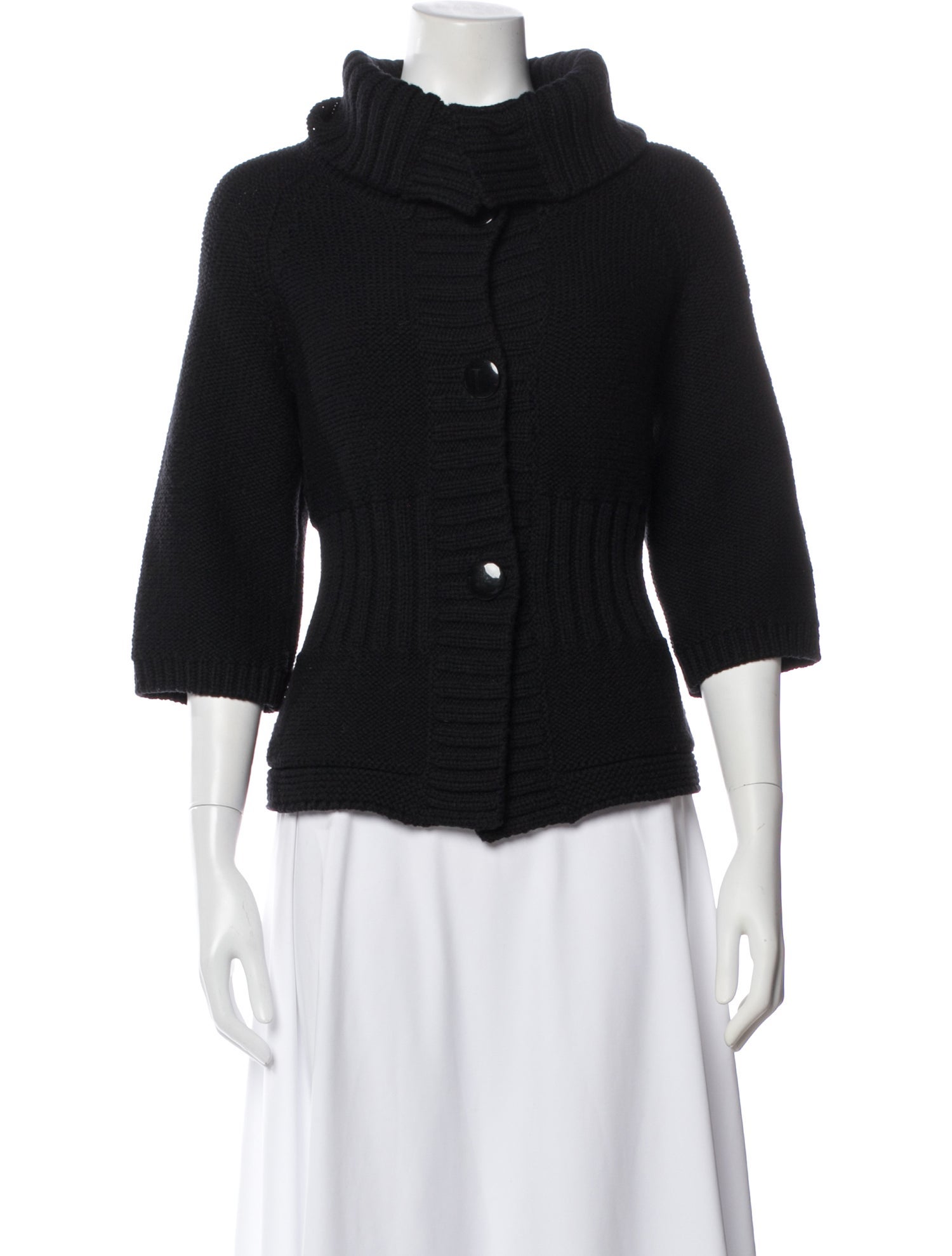 St. John Wool Turtleneck Sweater