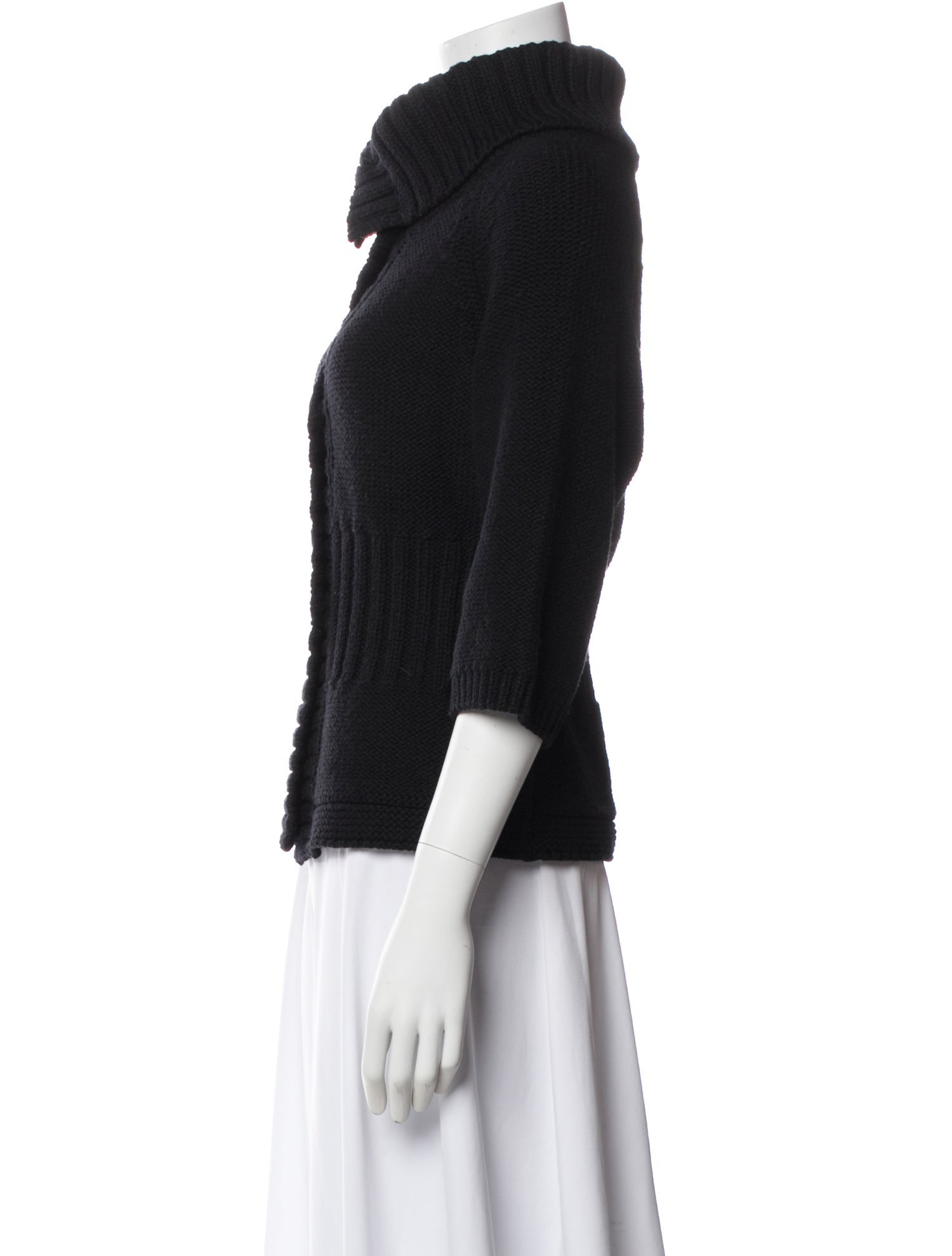 St. John Wool Turtleneck Sweater