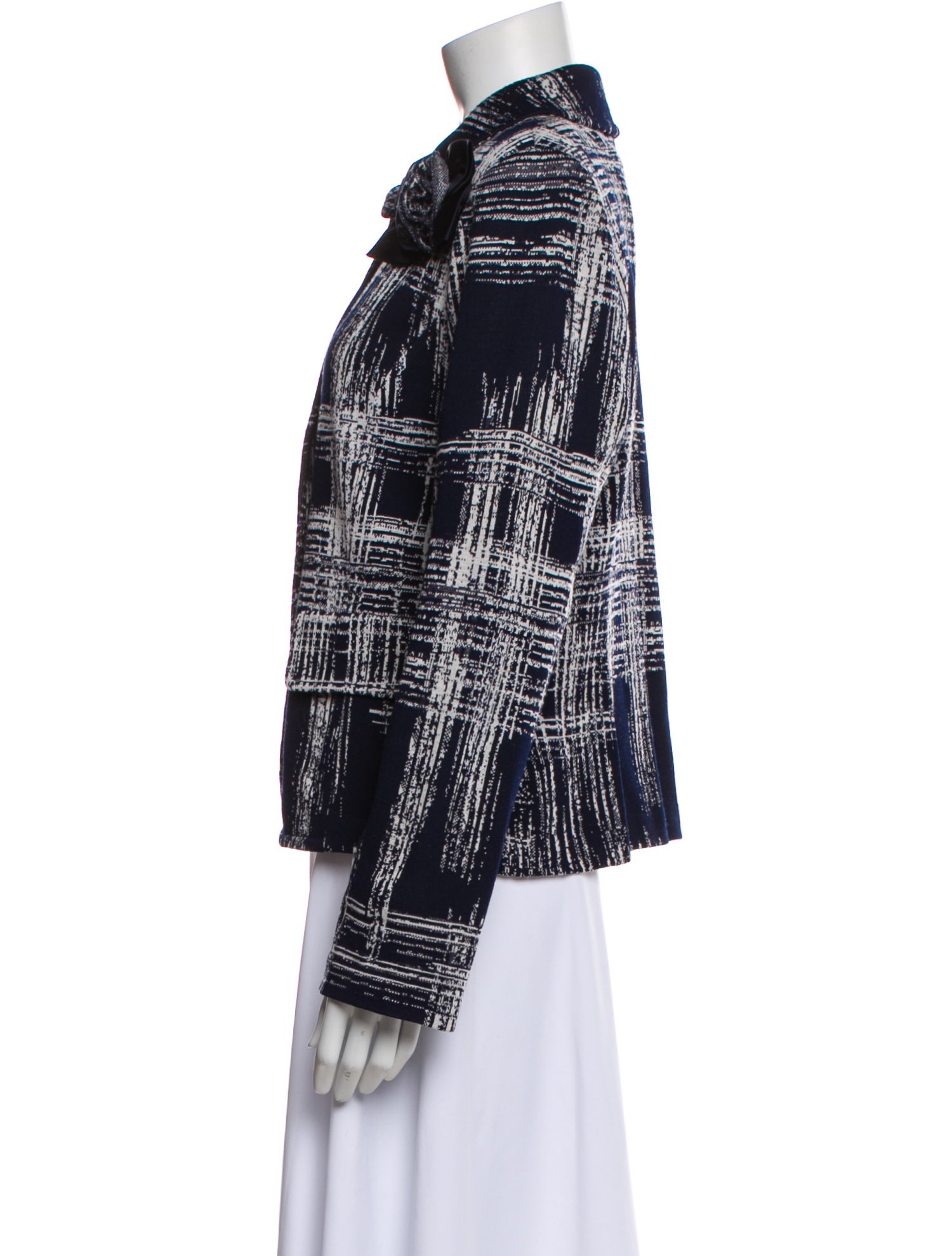 St. John Tweed Pattern Jacket