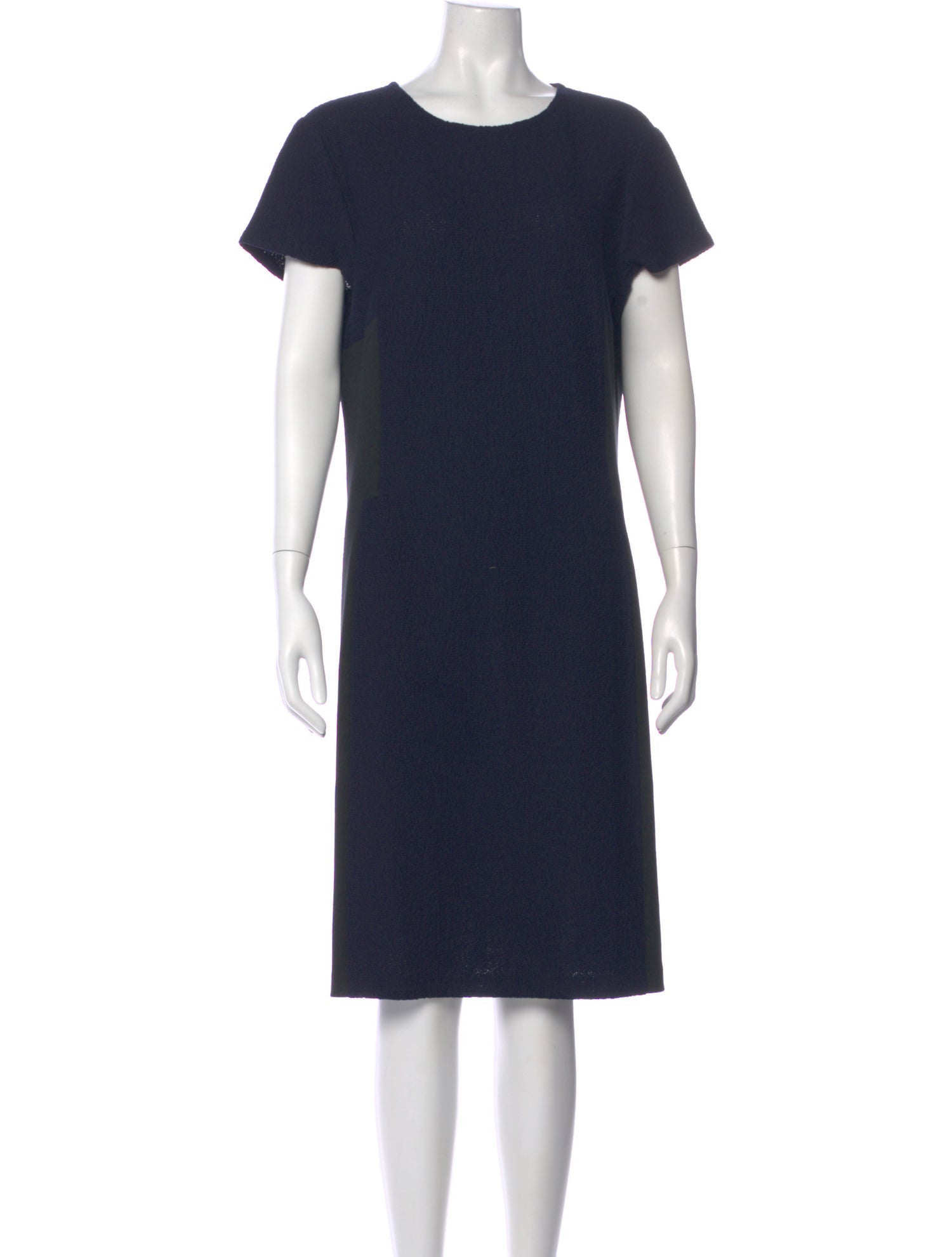 St. John Wool Midi Length Dress