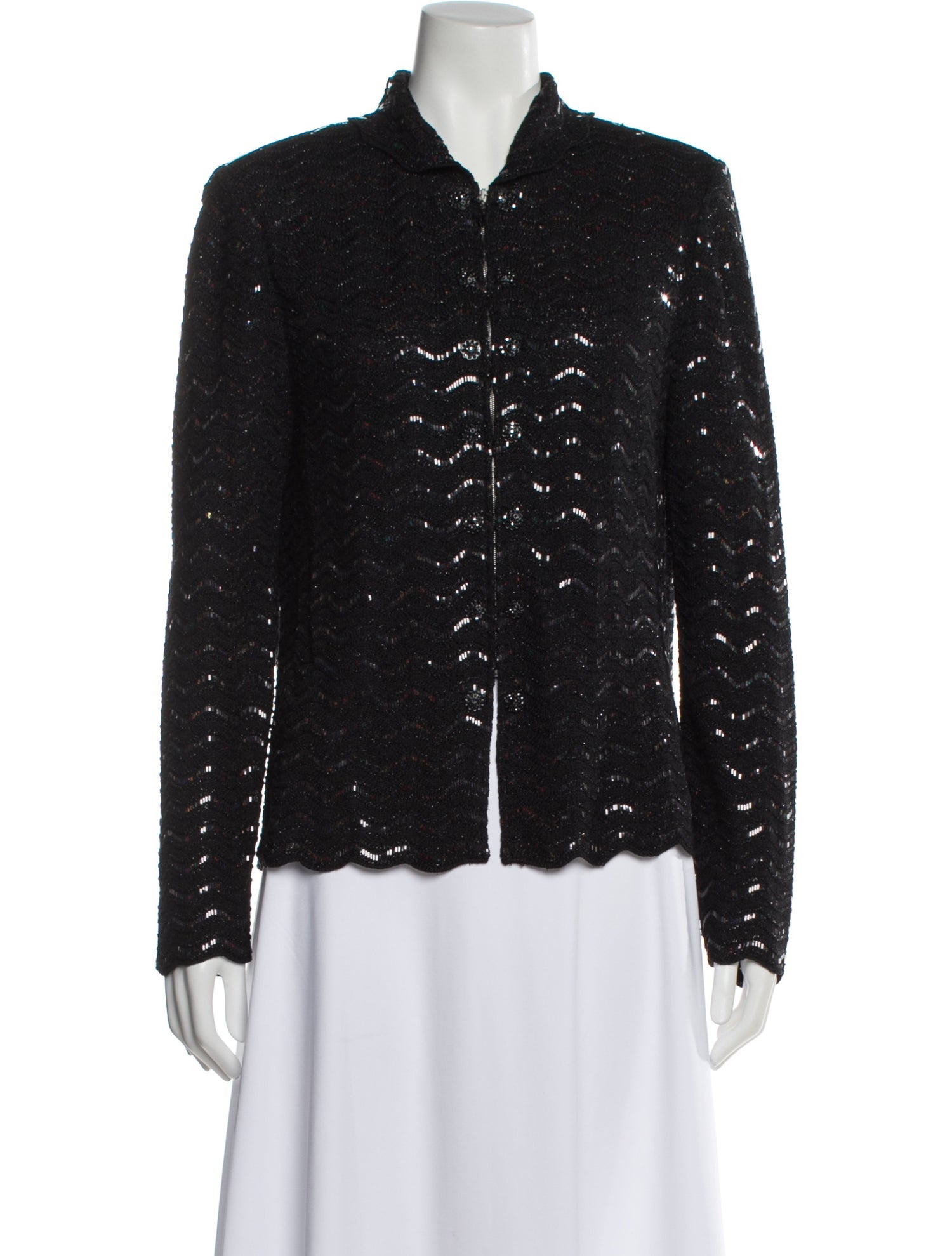 St. John Printed Evening Jacket