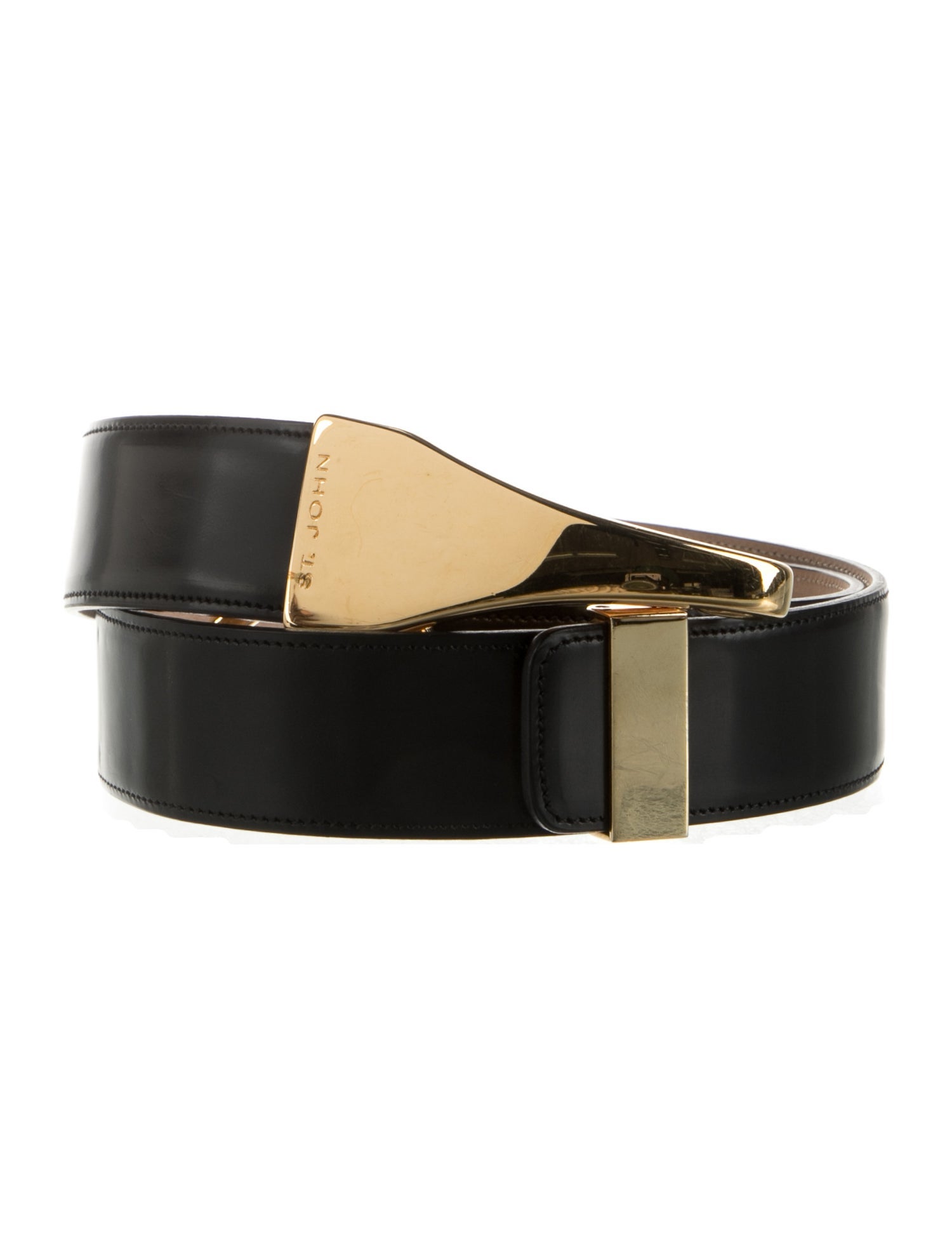 St. John Leather Waist Belt