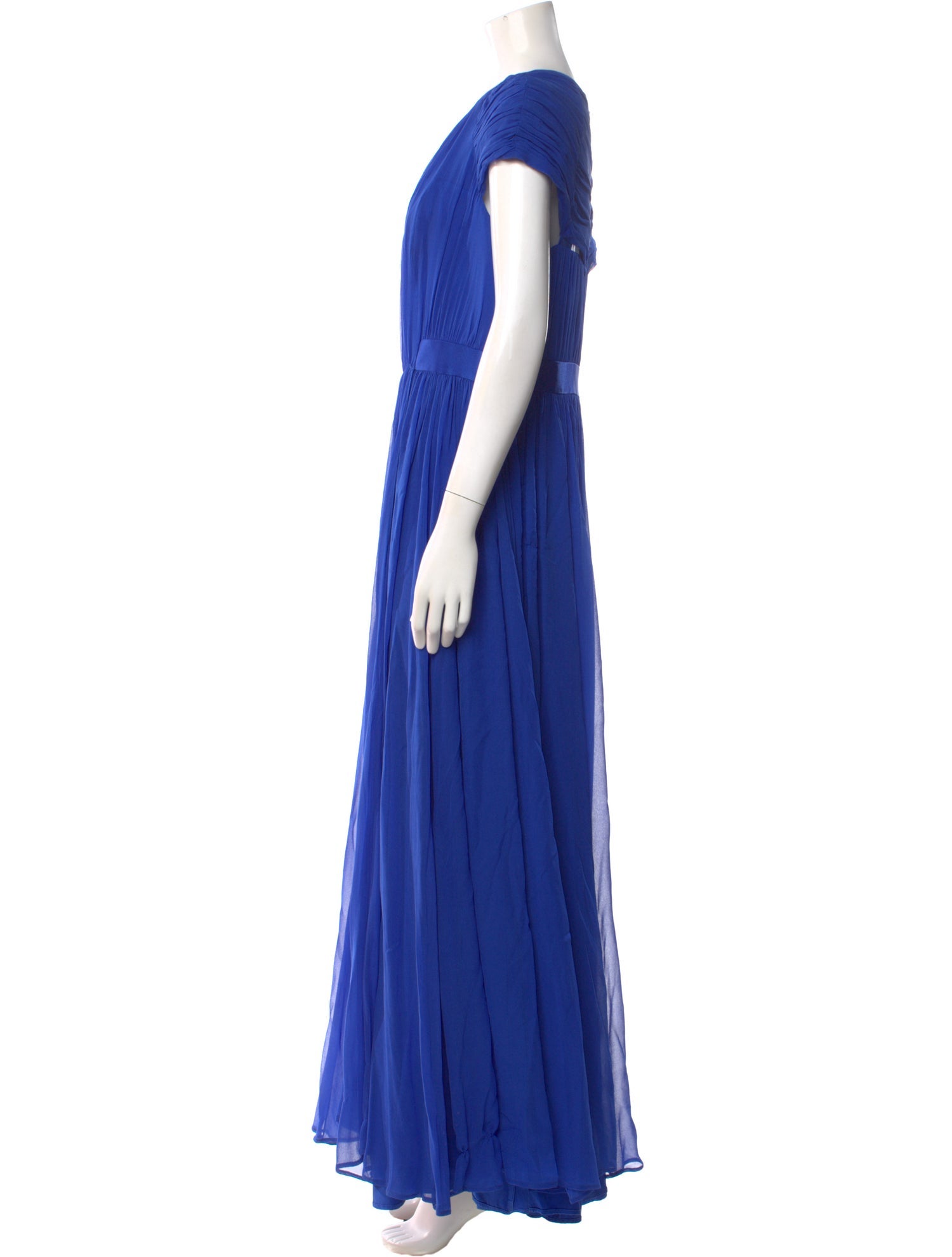 St. John Crew Neck Long Dress