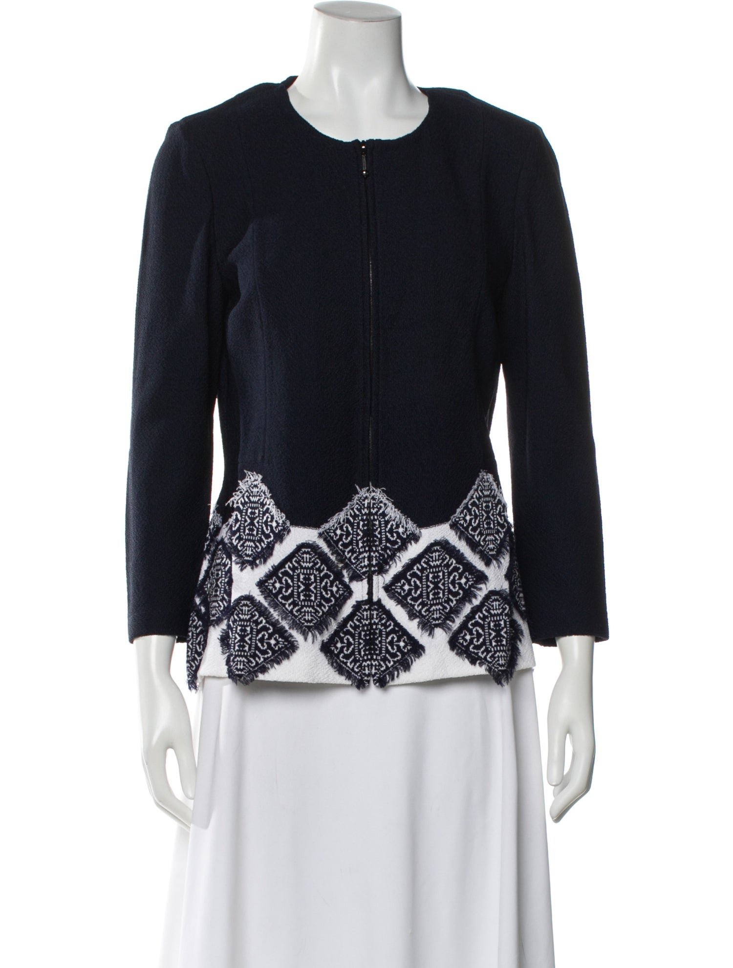 St. John Printed Evening Jacket