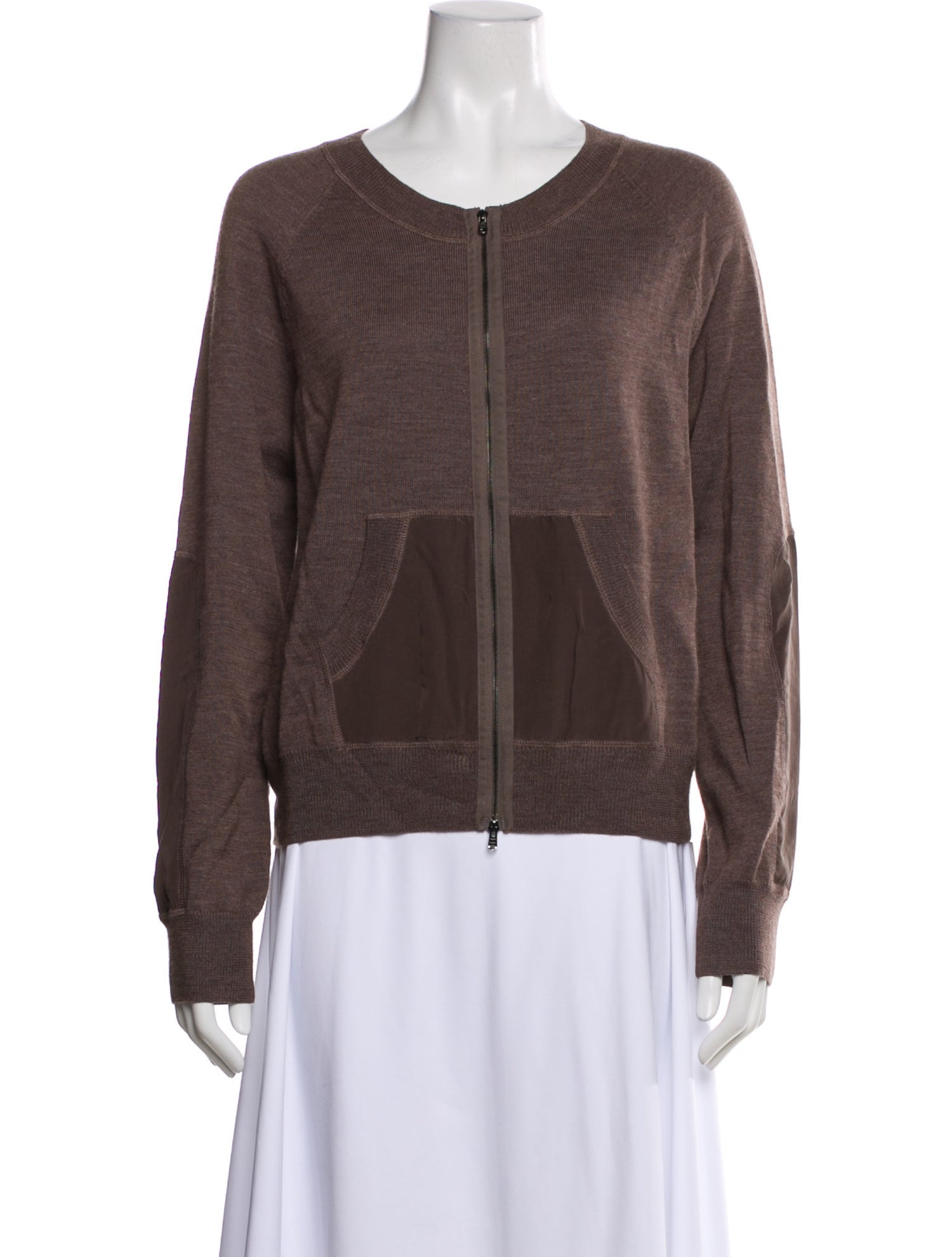 St. John Wool Bateau Neckline Sweater