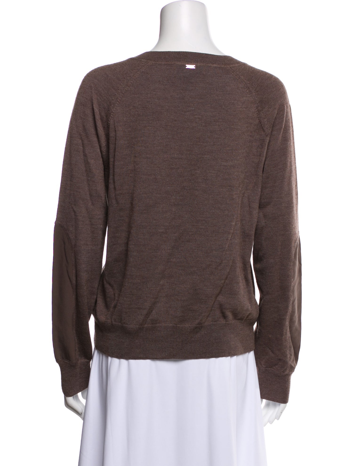 St. John Wool Bateau Neckline Sweater