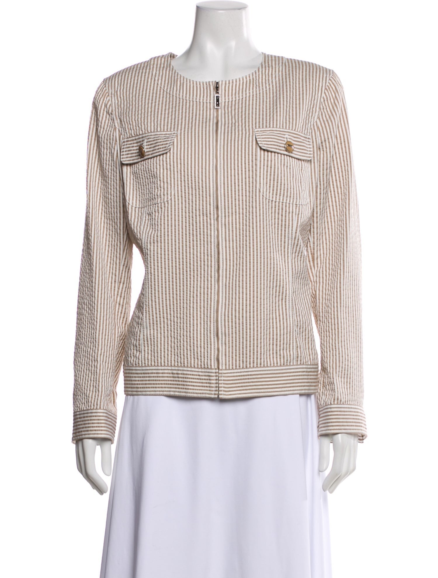 St. John Striped Jacket