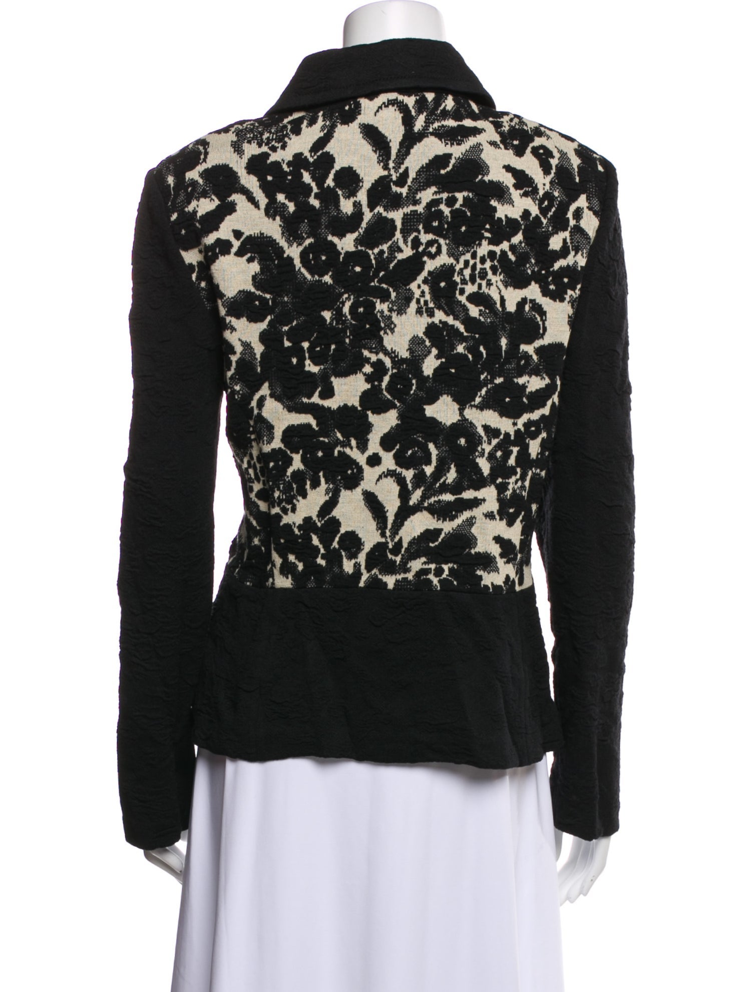 St. John Floral Print Evening Jacket