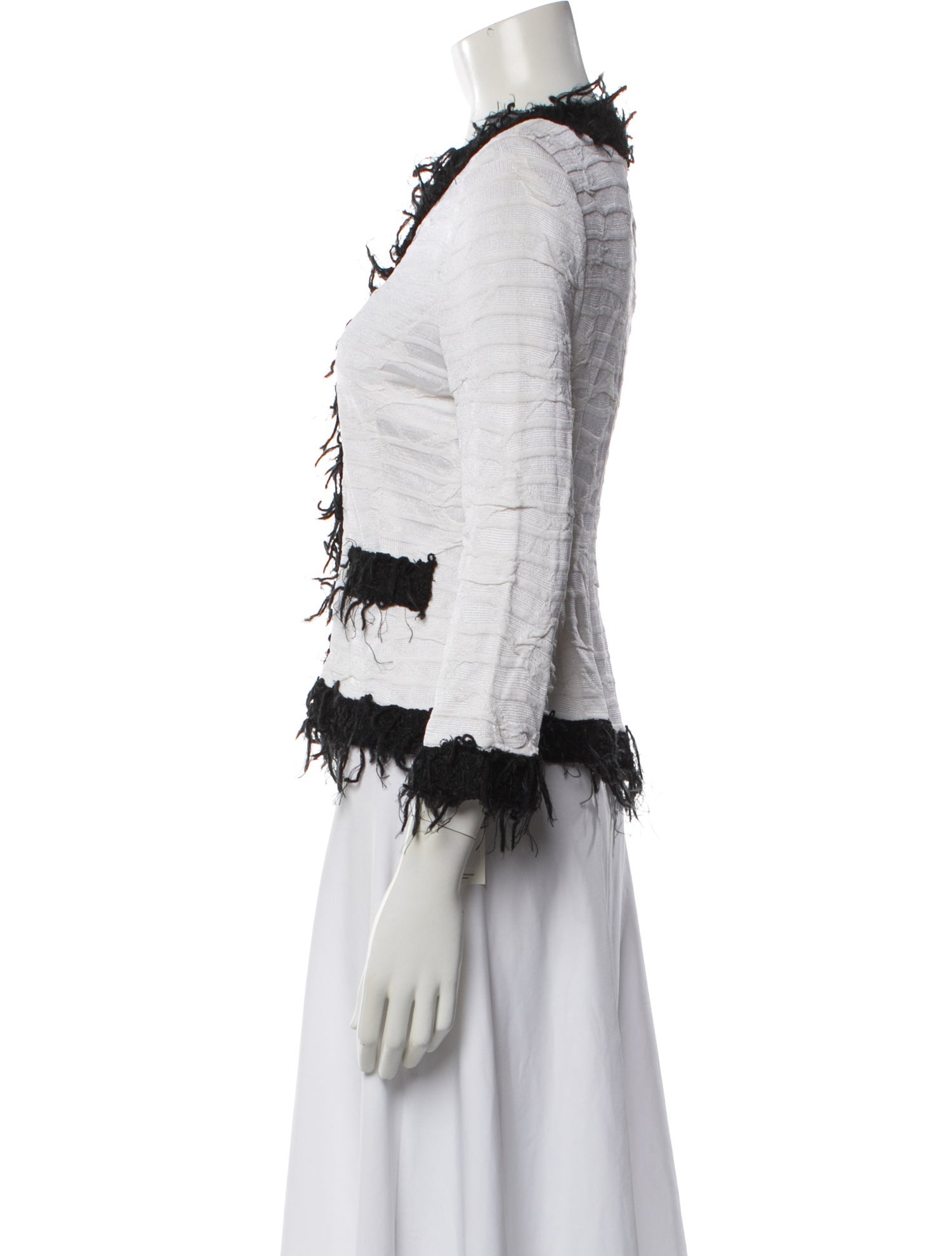 St. John Three-Quarter Sleeve Blouse