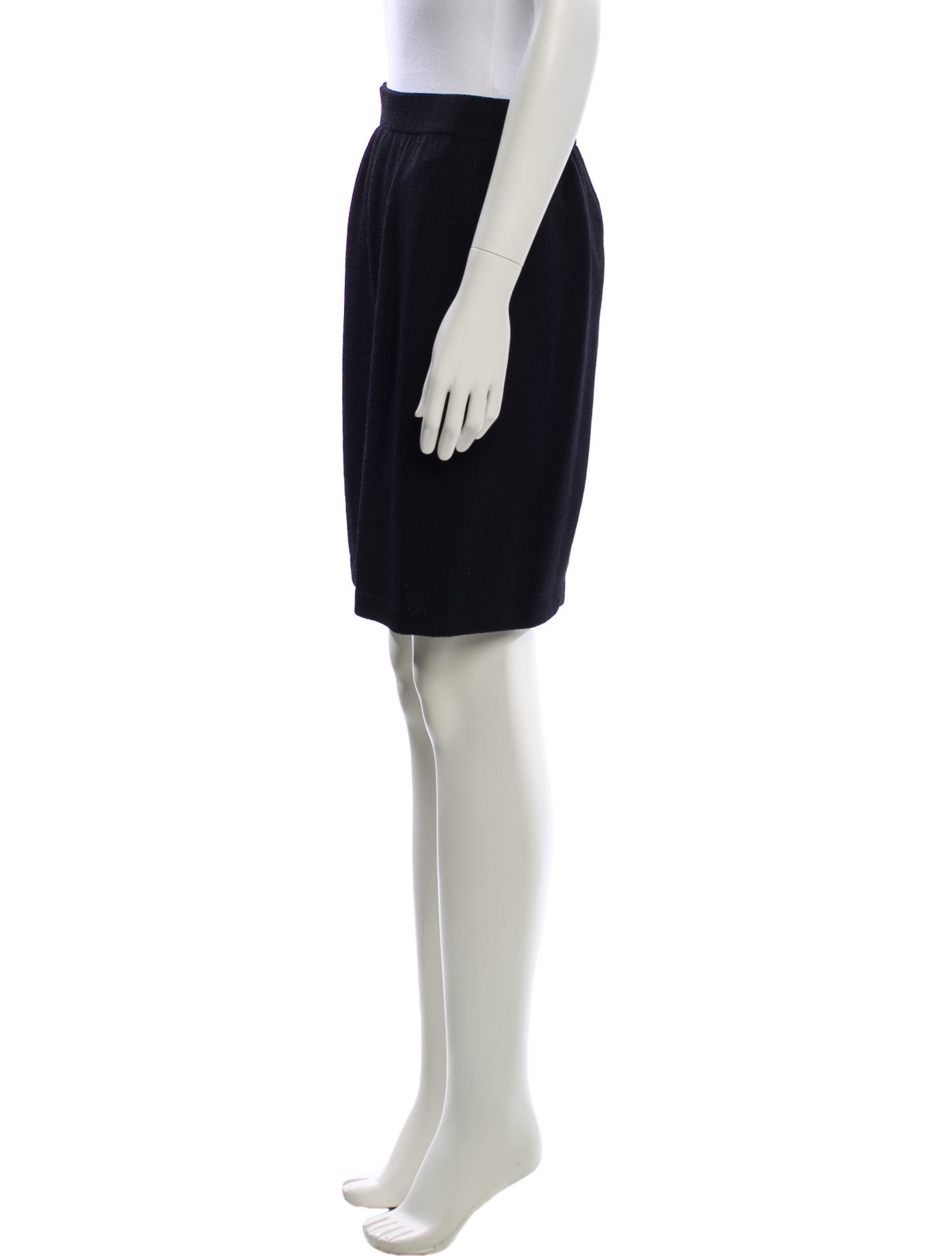 St. John Wool Knee-Length Skirt