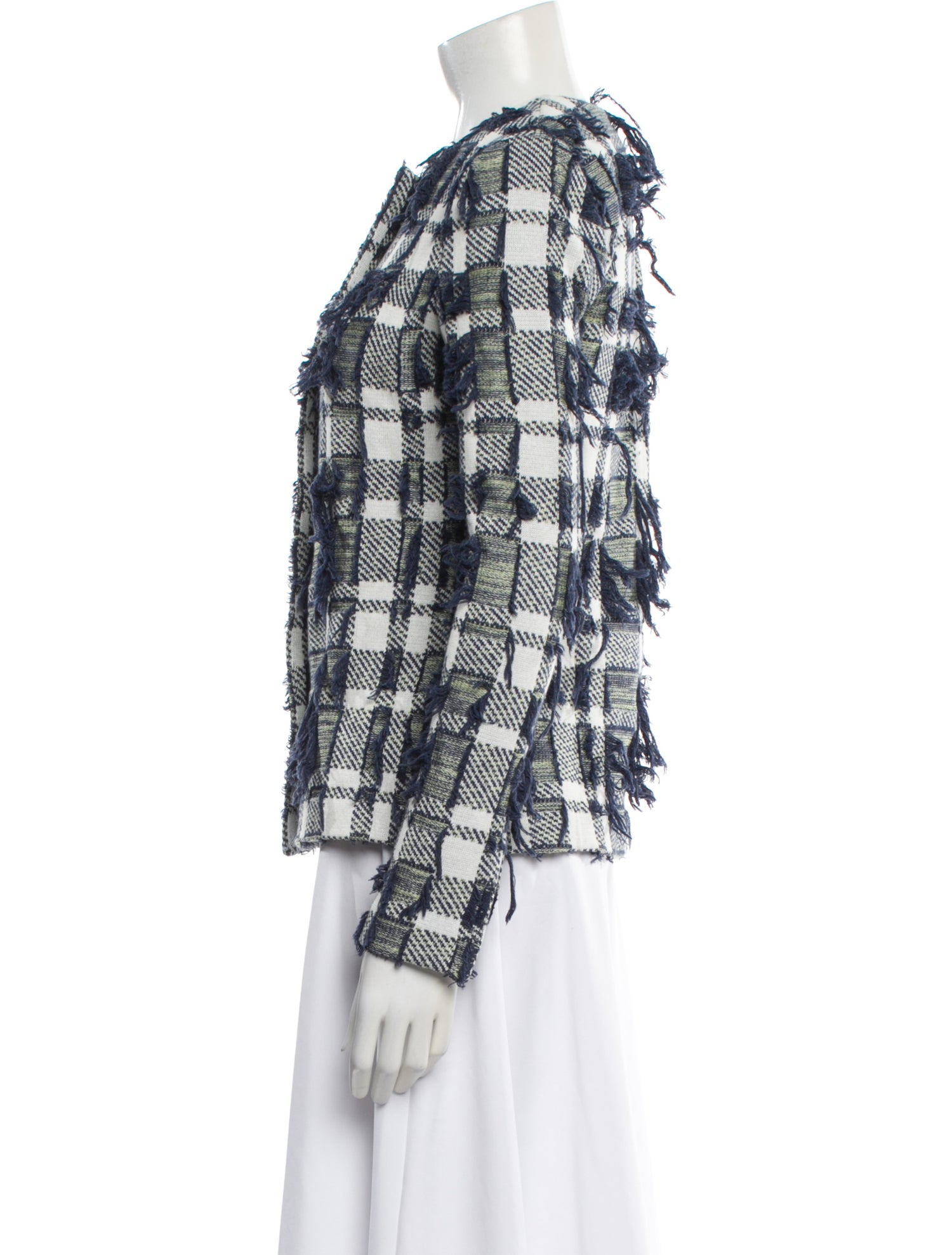 St. John Wool Tweed Pattern Evening Jacket