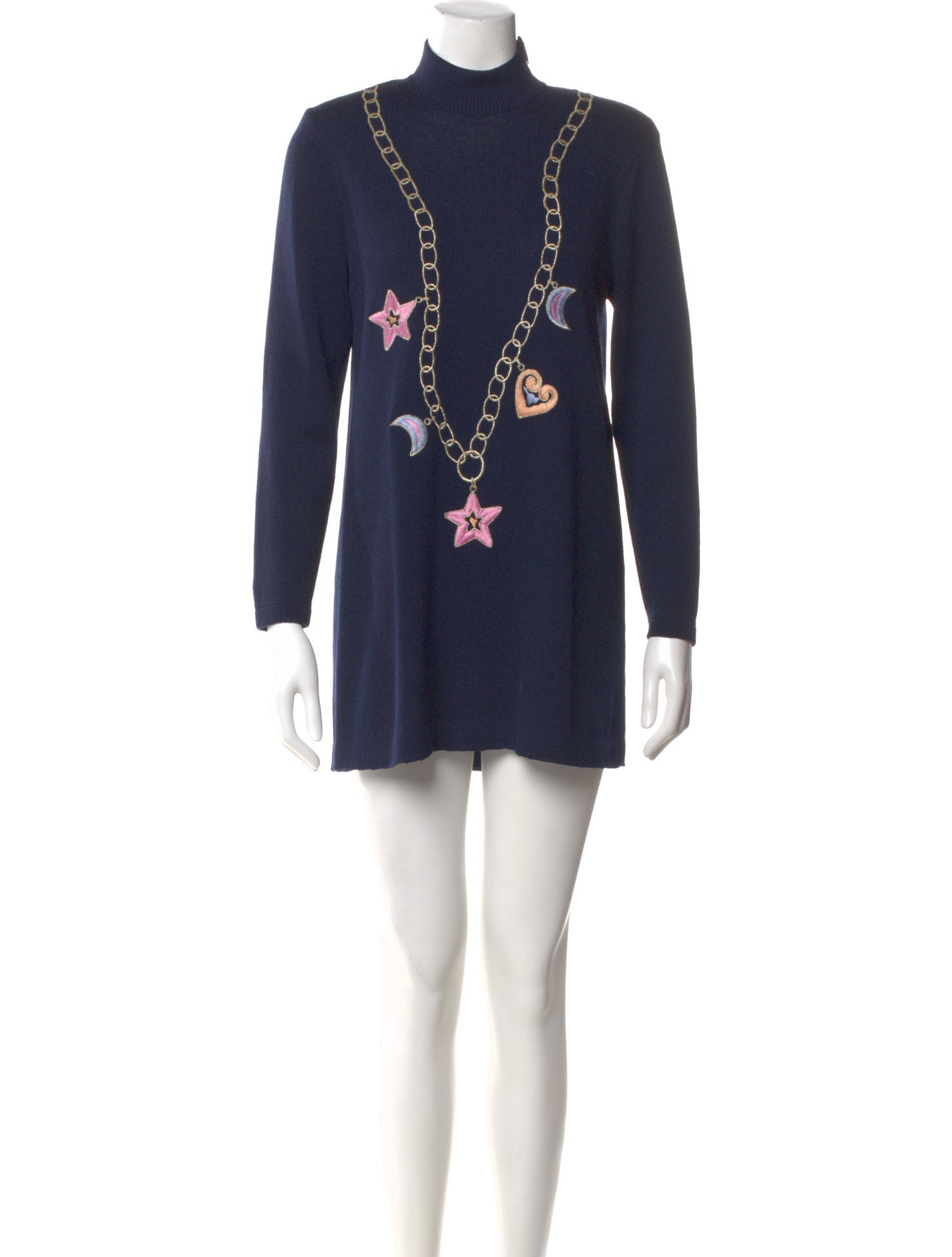 St. John Wool Mini Dress