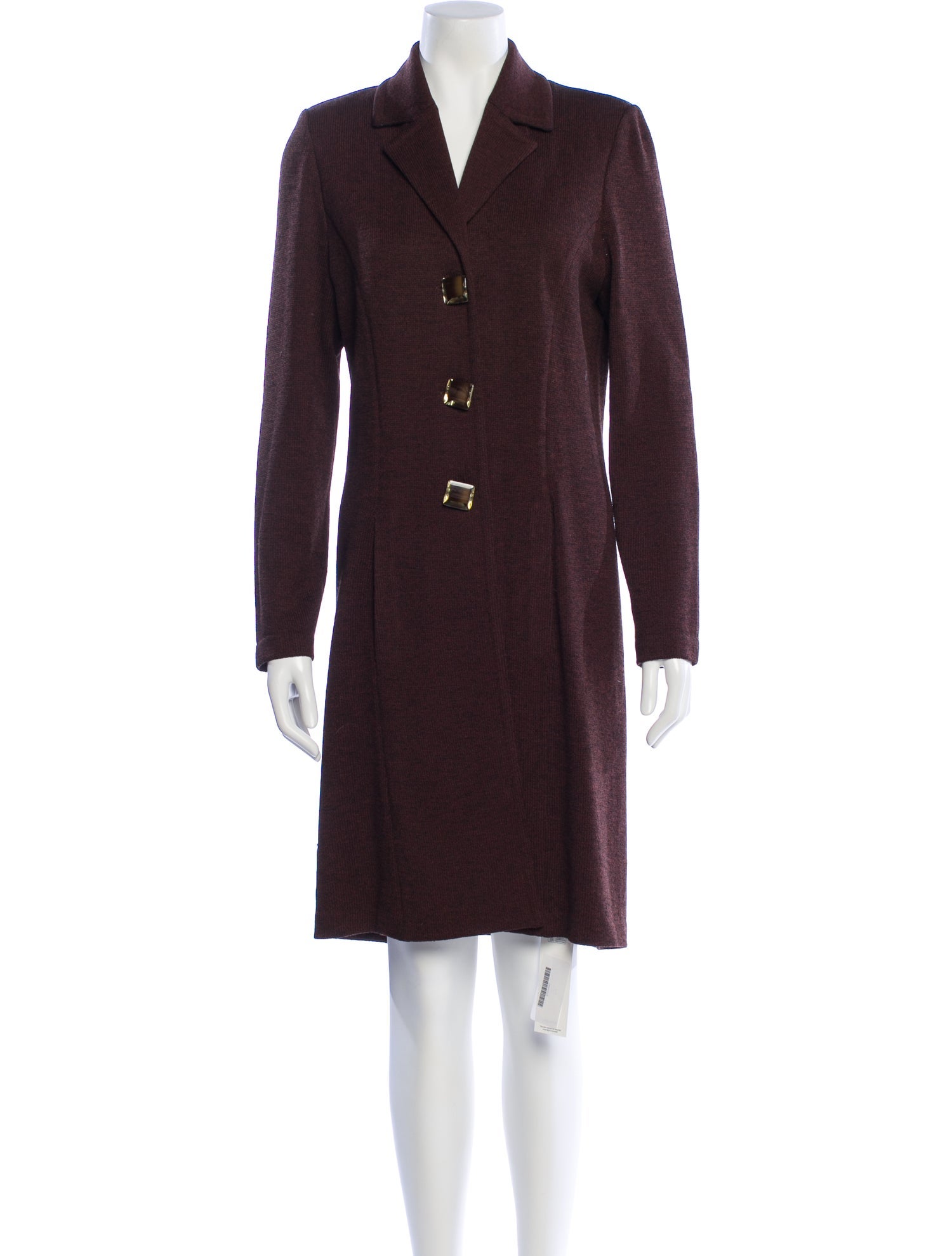 St. John Wool Knee-Length Dress