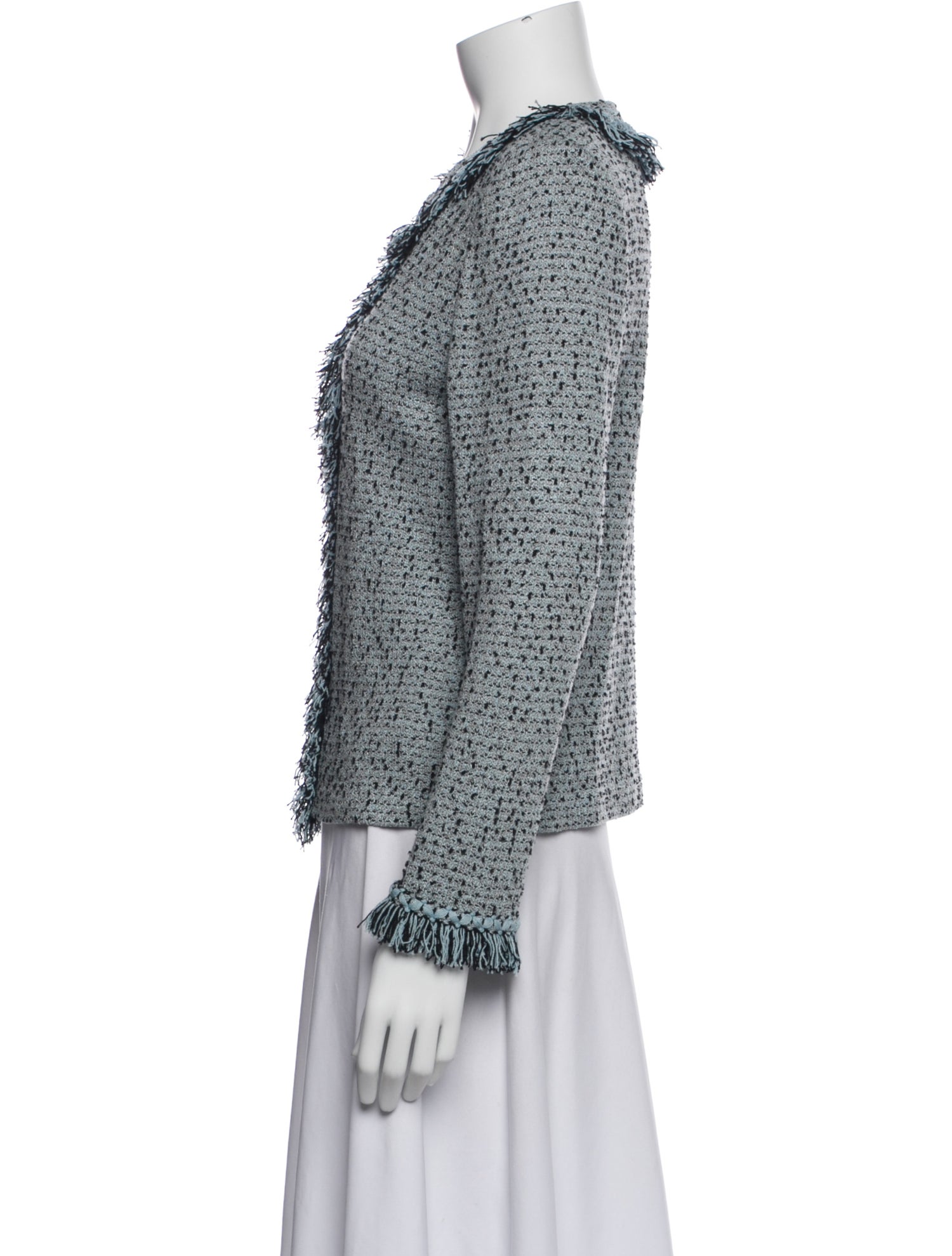 St. John Tweed Pattern Jacket